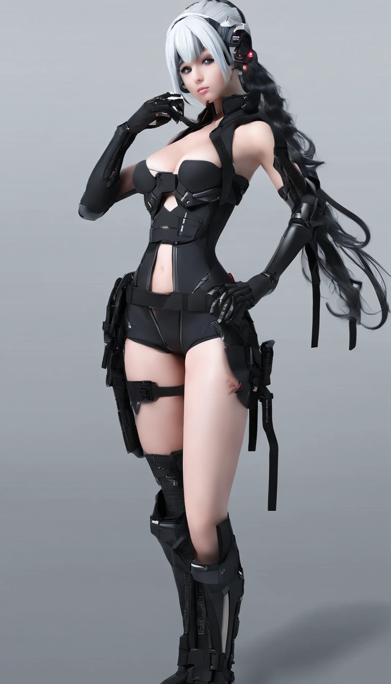 (Best Quality,Ultra-detailed,hight resolution:1.2), Realistic, der riese, Overlooking, Delicate facial features, Minimal clothing,The bikini,Brightly colored braids, Drag the floor, Huge and exaggerated breasts, Protruding abs, Incredibly long legs,It occupies two-thirds of the body, Surprisingly large and exaggerated buttocks,It has 9 long tails,Covered the sky behind them, High heels with a unique design, Tattoos, Perfect attention to detail, full body shot of