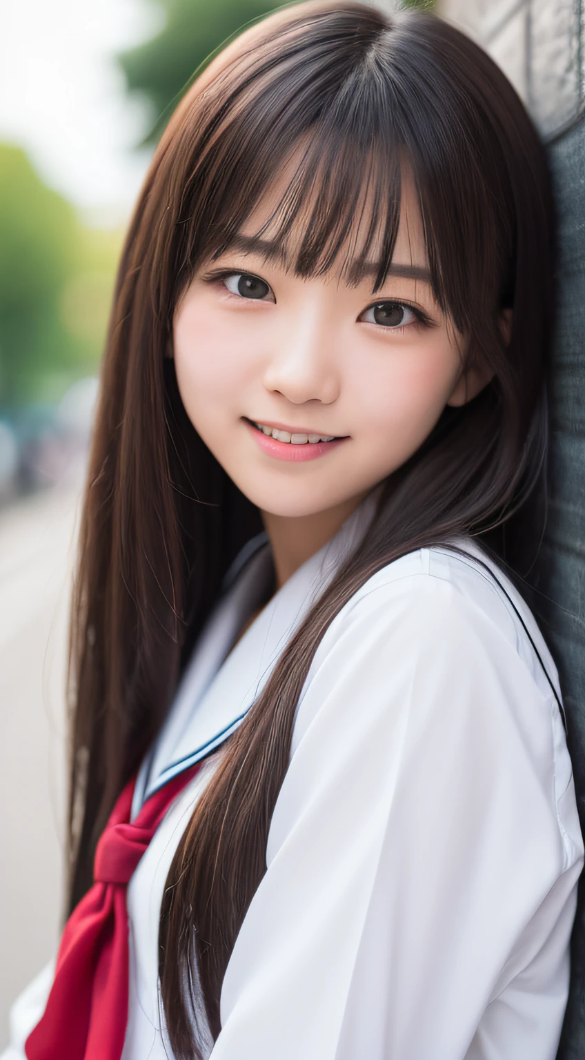 8K,Highest quality, Tabletop, Very detailed, 超High resolution, Realistic, RAW Photos, Absurd, Absolute Resolution, 1 Girl, Upper Body Shot, Looking at the audience,Young and beautiful Japan woman, Very cute face, Gorgeous appearance, Big Breasts,Long Bob Hair,smile,(school uniform:1.3),Beautiful Eyes,(that'the wind is strong:1.3), 混雑した道をsmileで歩く,Glossy Lips, Double eyelids on both eyes, Natural Makeup, Long eyelashes, 艶やかで滑らかなライトブラウンのLong Bob Hair, Asymmetrical bangs, Shiny skin, Center image, High resolution, High detail, Detailed hairstyle, Detailed face, Great cinema lighting, Octane Rendering, Vibrant, 超Realistic, Perfect limbs, Perfect Anatomy, Spread your hair、Slender beauty:1.4、((Huge breasts:1.6、Side bust、Beautiful erect nipples))、Exposing breasts、Slim Abs、Tight waist、(smile:1.2) 、(Pleated mini skirt、Lift up your skirt)、thin and long beautiful legs、Legs wide open、(See-through black stockings:1.2)、(No pants、Beautiful pussy exposed、Take off:1.2、pussy creampie、pubic hair:1.4)、(From below:1.5)、Backlight、Night view:1.4、