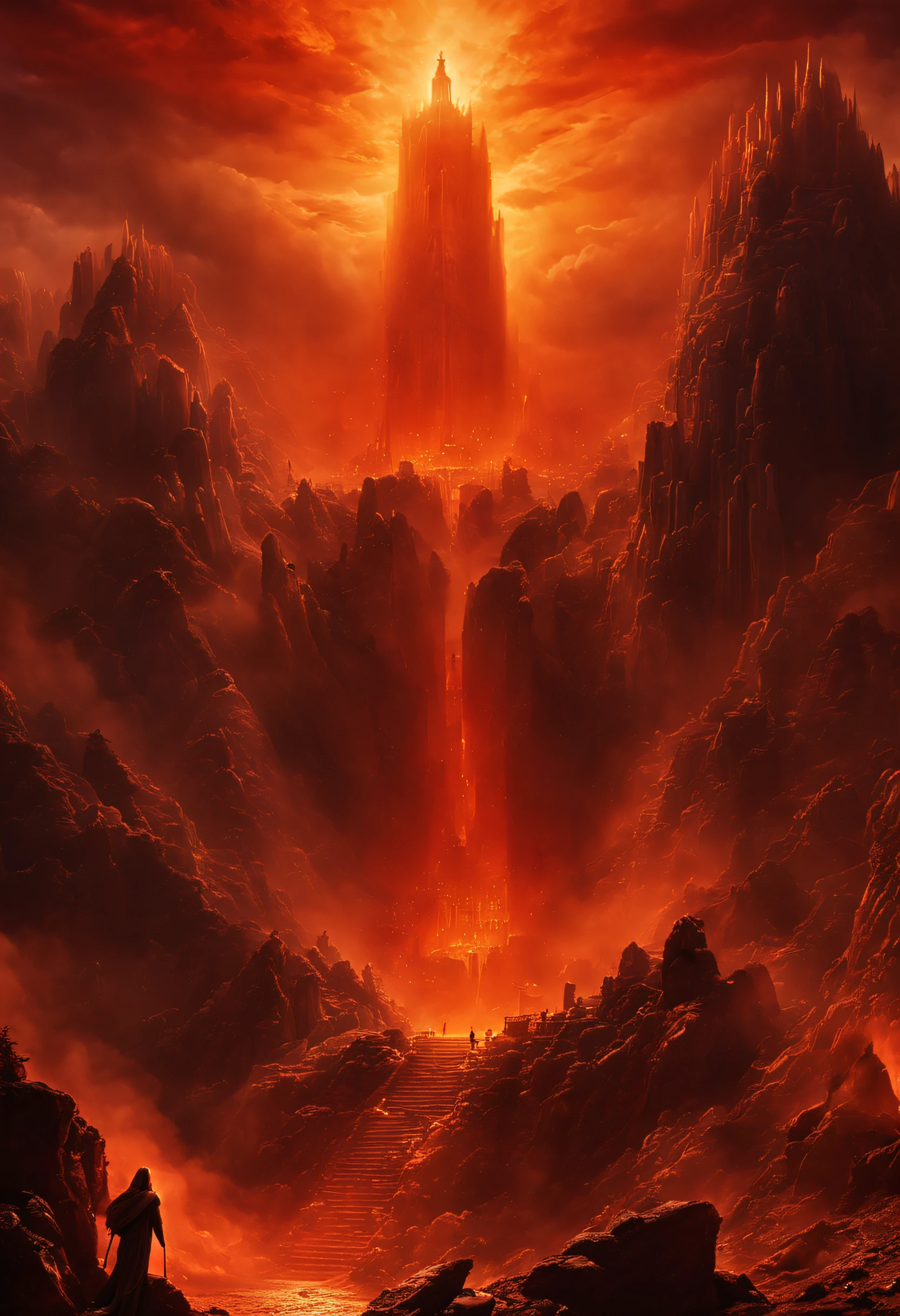 ~*~Breathtaking~*~ cinematic realistic close-up shot in a movie scene, vibrant colors, highly detailed, presented in cinemascope, creating a moody atmosphere.
The Last Judgement in the style of British artist John Martin