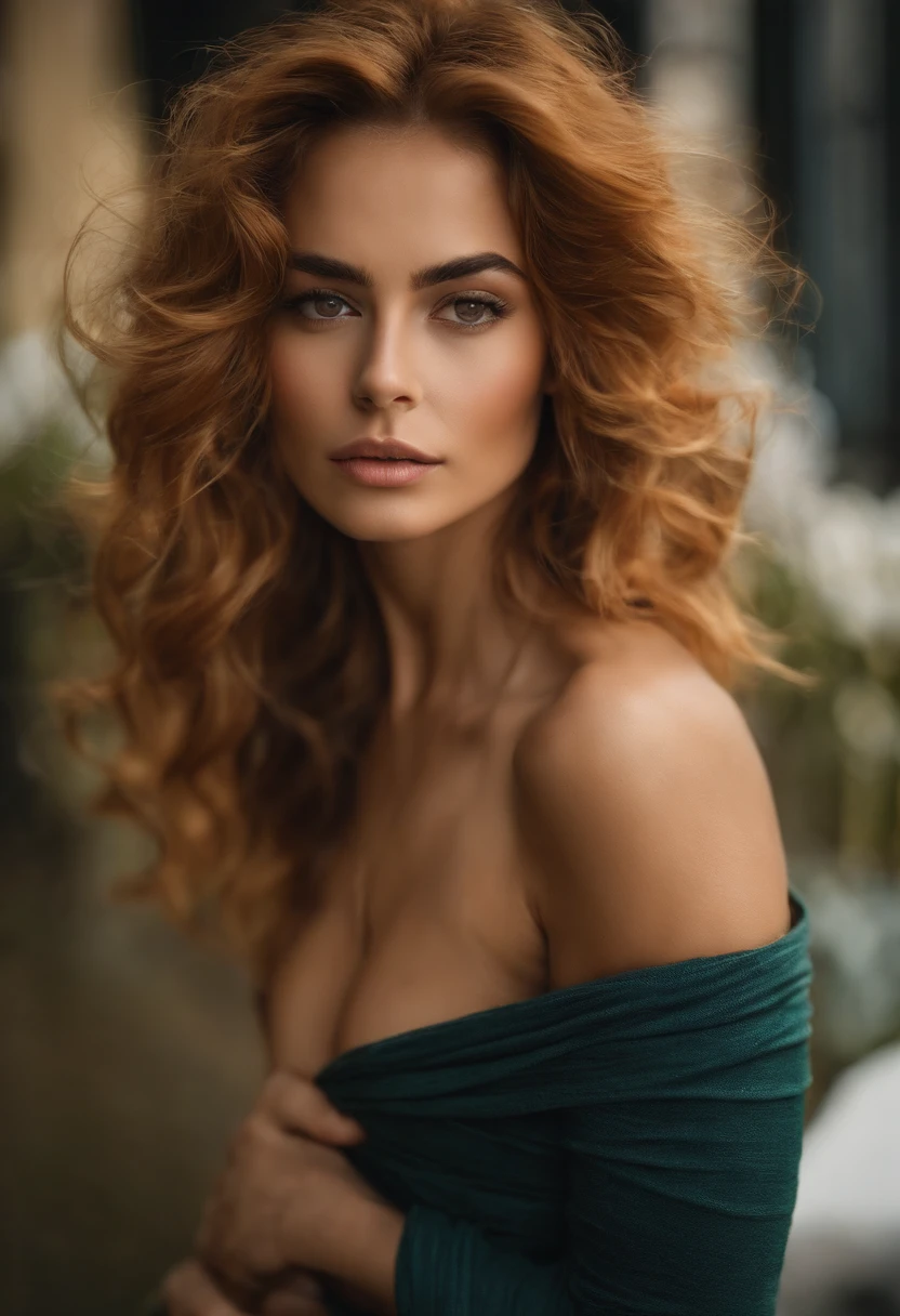 mujer, 20 year, cabello rubio, mirada sensual, sin ropa