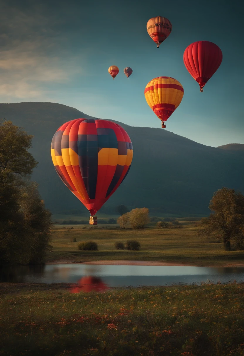Realistic balloons