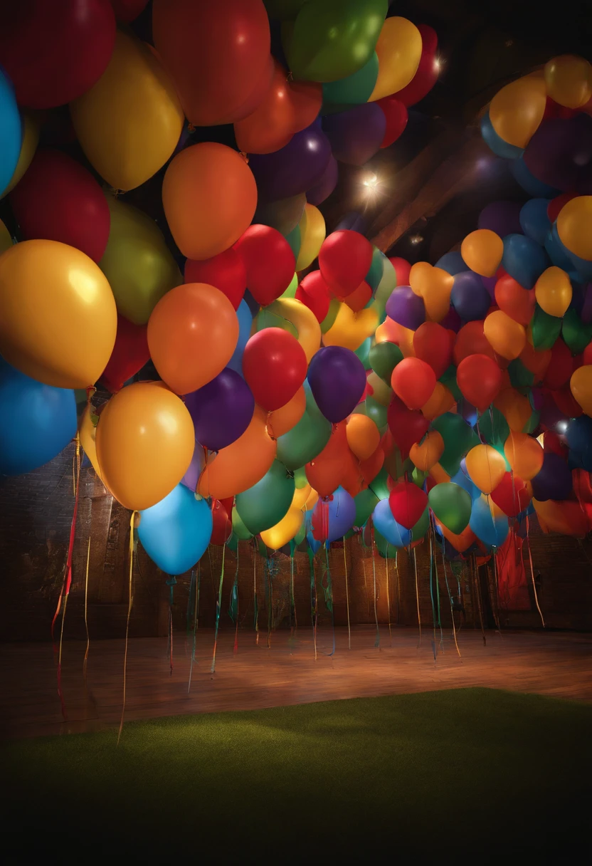 Realistic studio hilion balloons