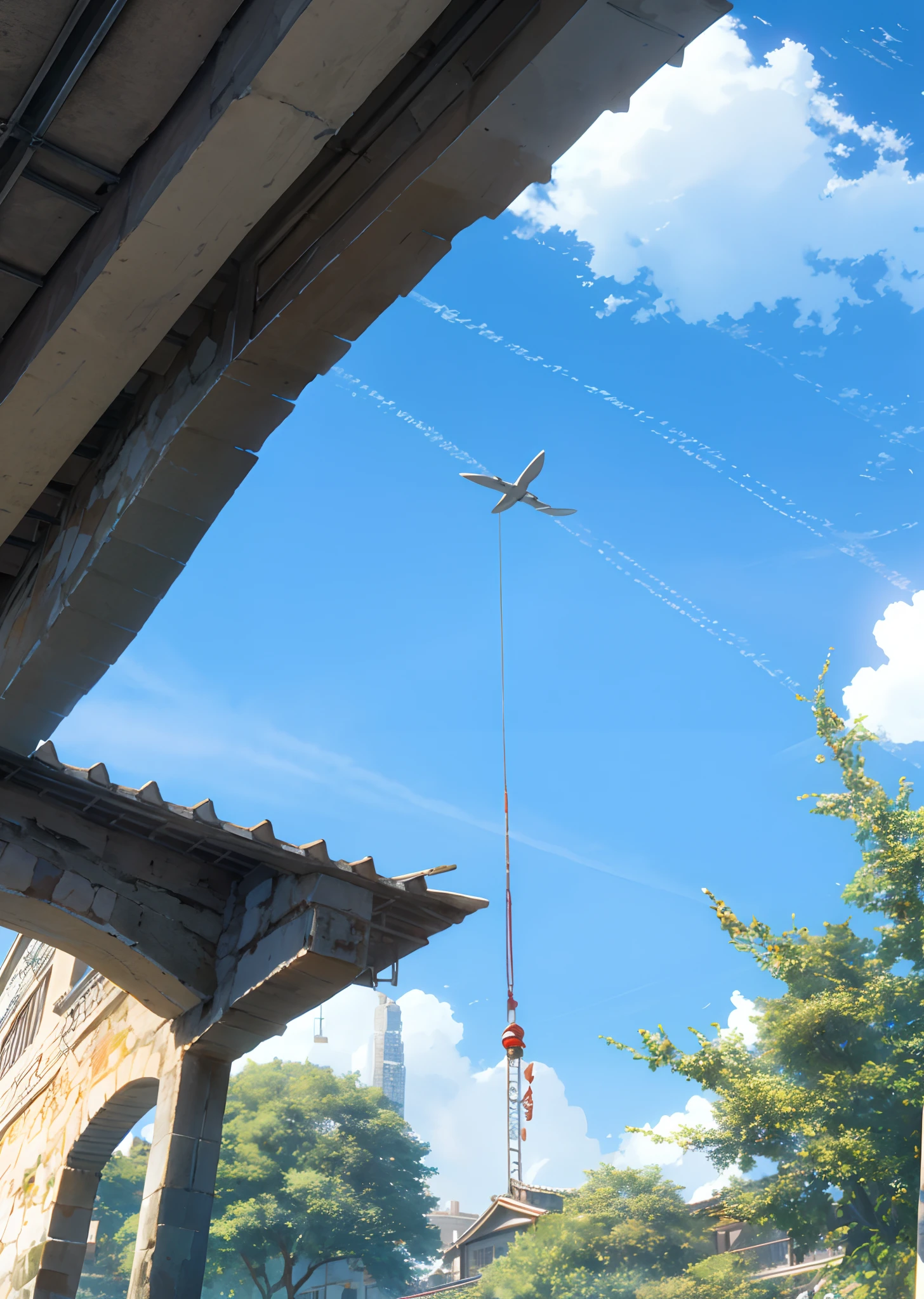 scenecy，Day man，Blue sky，baiyun