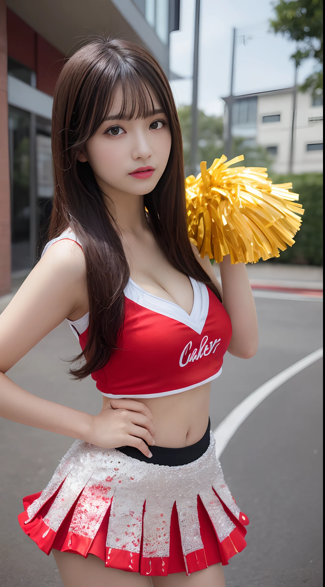 (8K、Raw photography、top-quality、masterpiece:1.2)、(realisitic、Photorealsitic:1.37)、ultra-detailliert、超A high resolution、1人、see the beholder、beautifull detailed face、Constriction、(Slim waist) :1.3)、Beautiful detailed skin、fullnude、Pubic area visible、Pubic hair sticking out、nipple erect、Natural pubic area、Idol、cute little、Excellent style、Beautiful body、Spread your legs apart、full body Esbian、Beautiful pubic area、Brown hair、Shortcut Hair、
