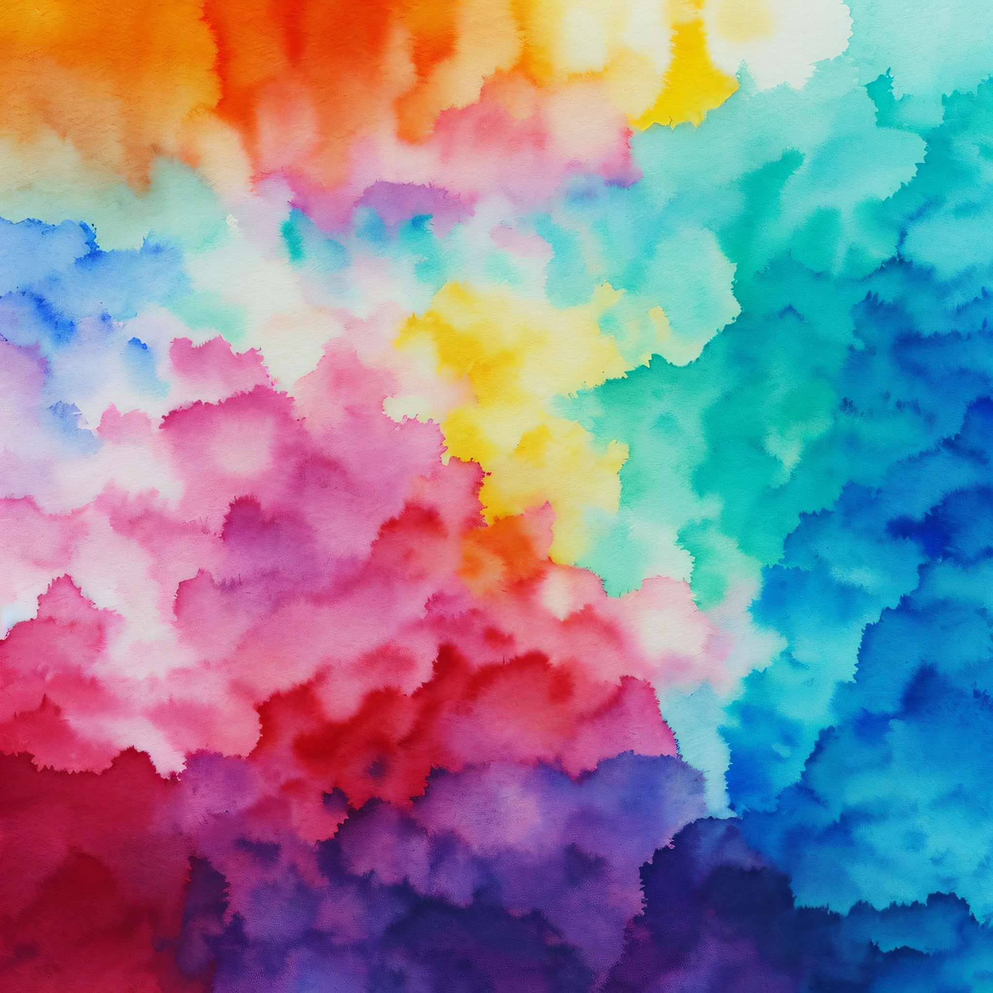 Watercolor Blurs: Soft, blended hues resembling watercolor paintings.