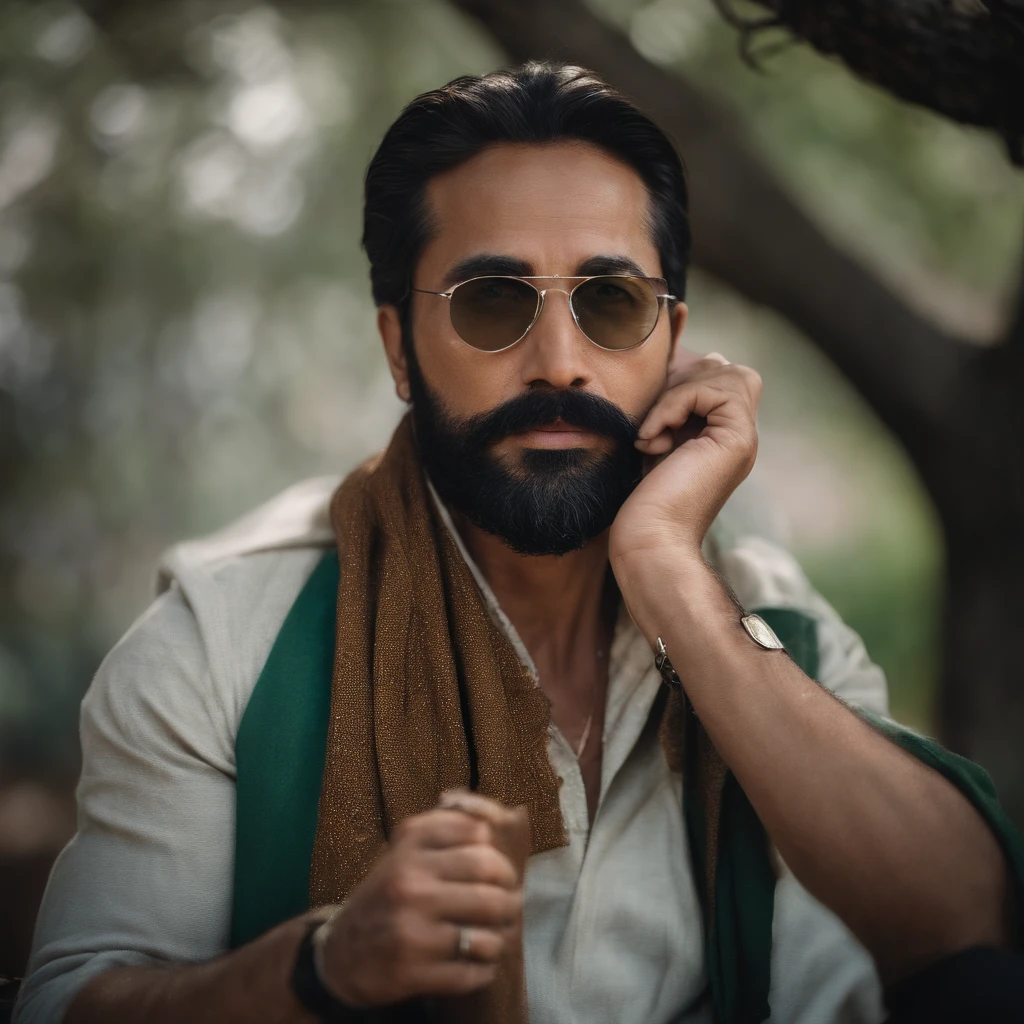 The Sower of Truth is a sage, with gray hair and a beard in shades of diamond and emerald. His eyes calmly radiate love and knowledge, and his face is full of awareness, as if he had collected all the secrets of the universe within himself.