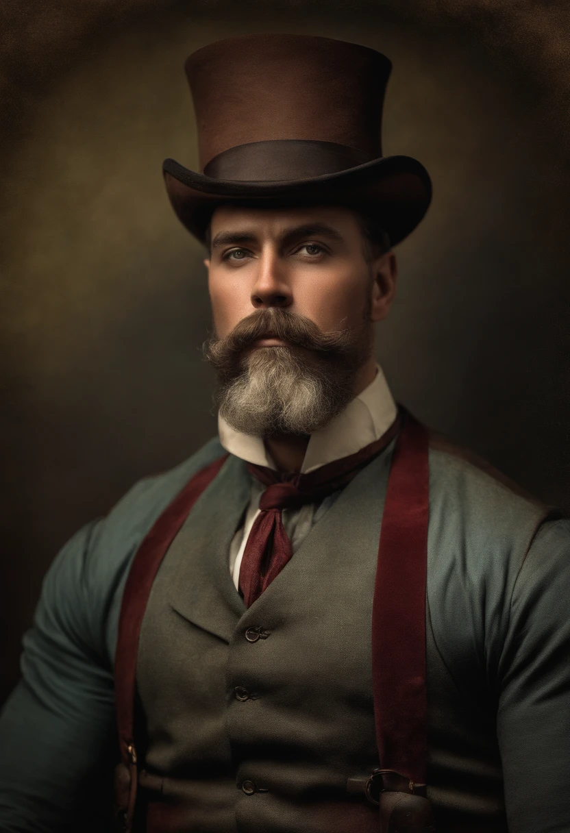 victorian strong man brutos classic, epic portrait