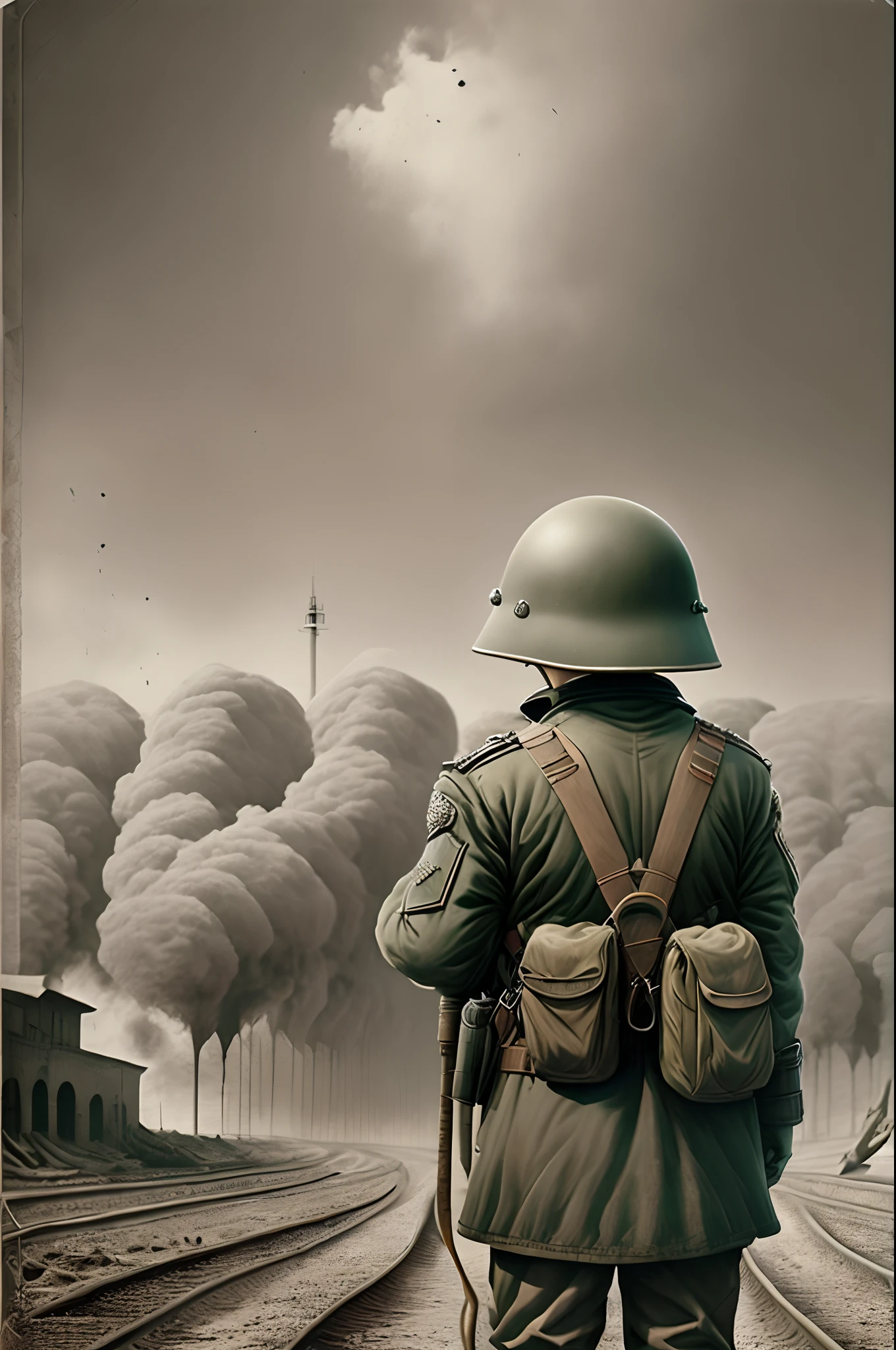 make a realist historical 2nd world war photo --auto --s2