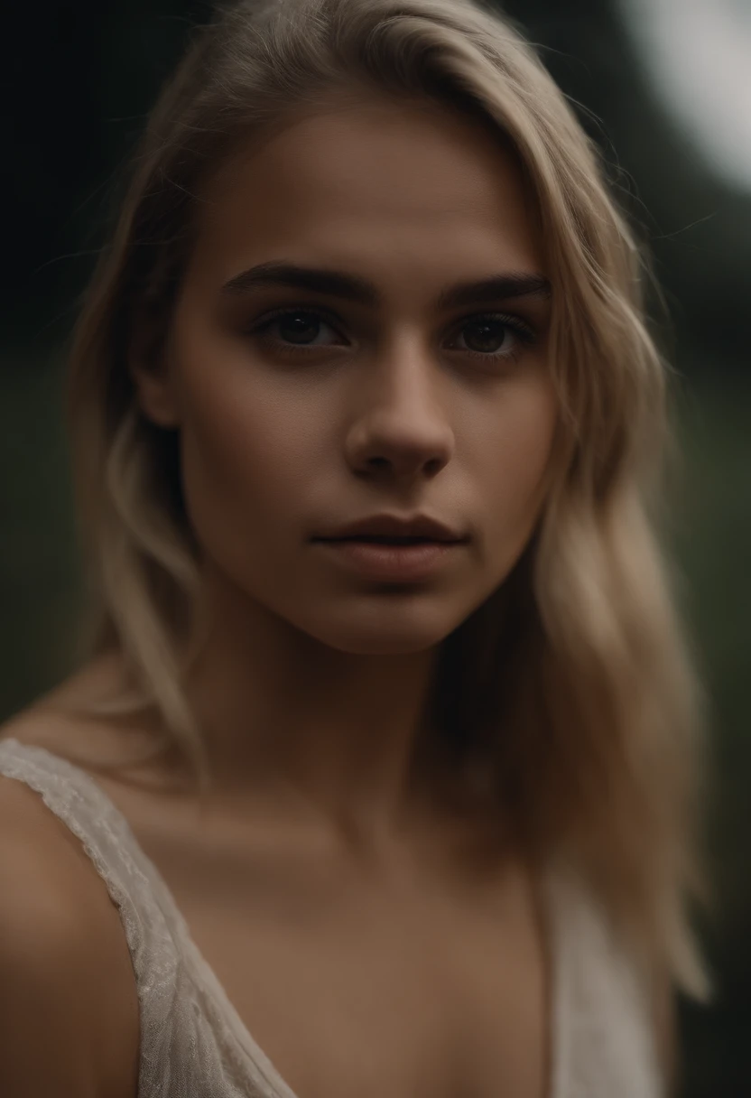 Naked teenager