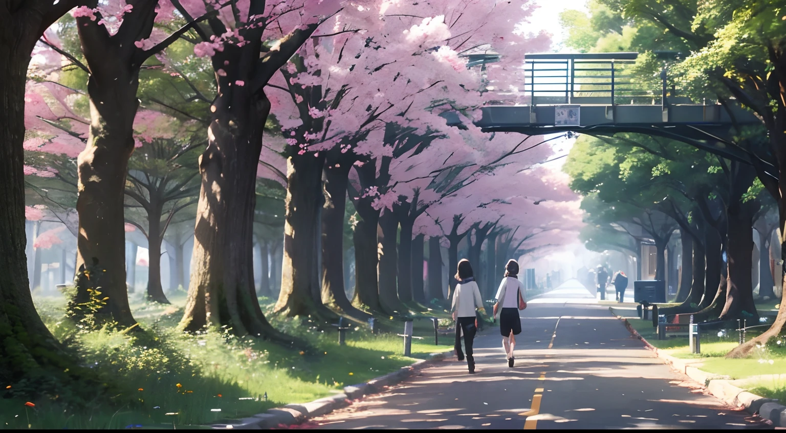 Park tokyo bealtiful 8k anime