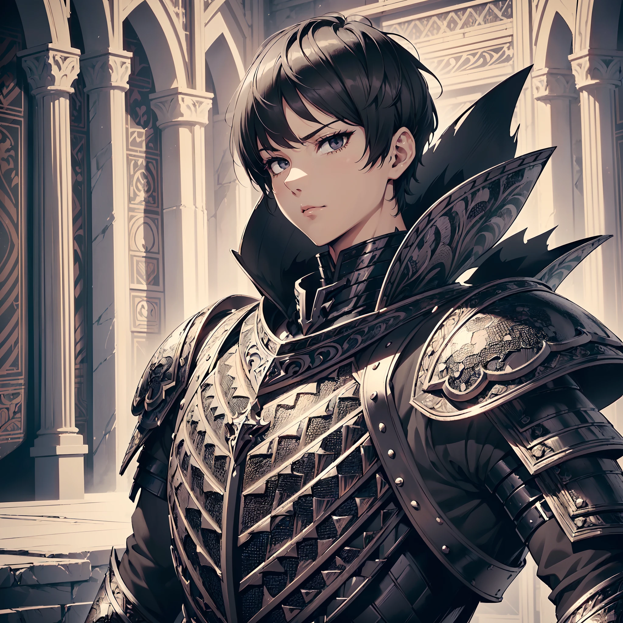 128K Ultra High Definition,
128K Ultra High Quality,
128K Ultra High Resolution,
Best Definition,
Best Quality,
Best Resolution,
Perfectly Detailed,
Perfectly Designed,
Extremely Detailed,
Extremely Designed,
Hyper Detailed,
Hyper Definition,
Hyper Quality,
Hyper Resolution,
Masterpiece,
(((Anime))),
Body Shot,
(((Boy))),
Handsome,
Muscular Body,
(((Hyper Detailed & Perfectly Designed Black Short Hair))),
(((Hyper Detailed & Perfectly Designed Black Eyes))),
(((Hyper Detailed & Perfectly Designed Armor Plates))),
(((Hyper Detailed & Perfectly Designed Baron Armor))),
(((Inside Of Medieval Royal Palace Background Scenery))),