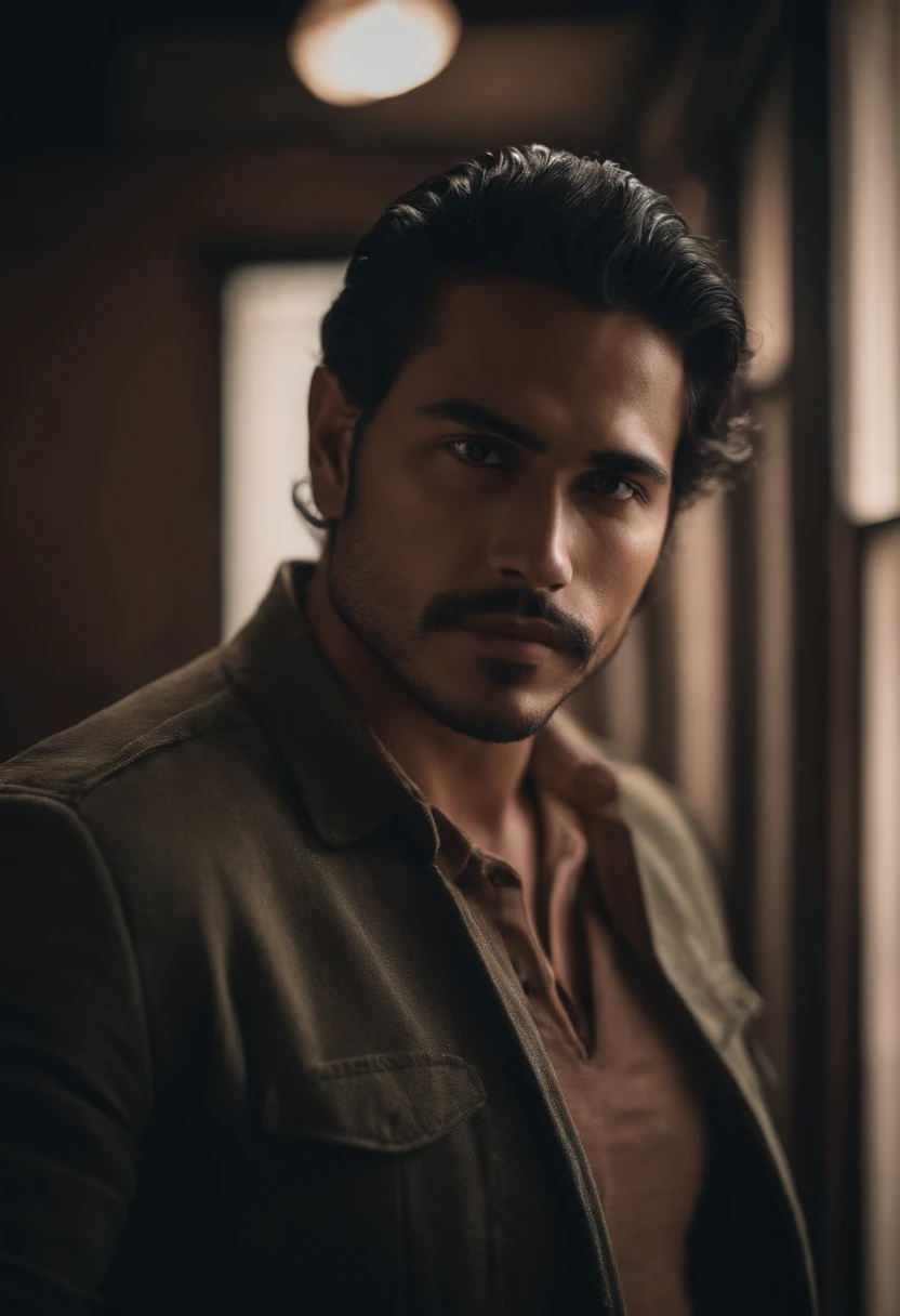 Selfie | beautiful man | Mexican nationality | hyper realistic