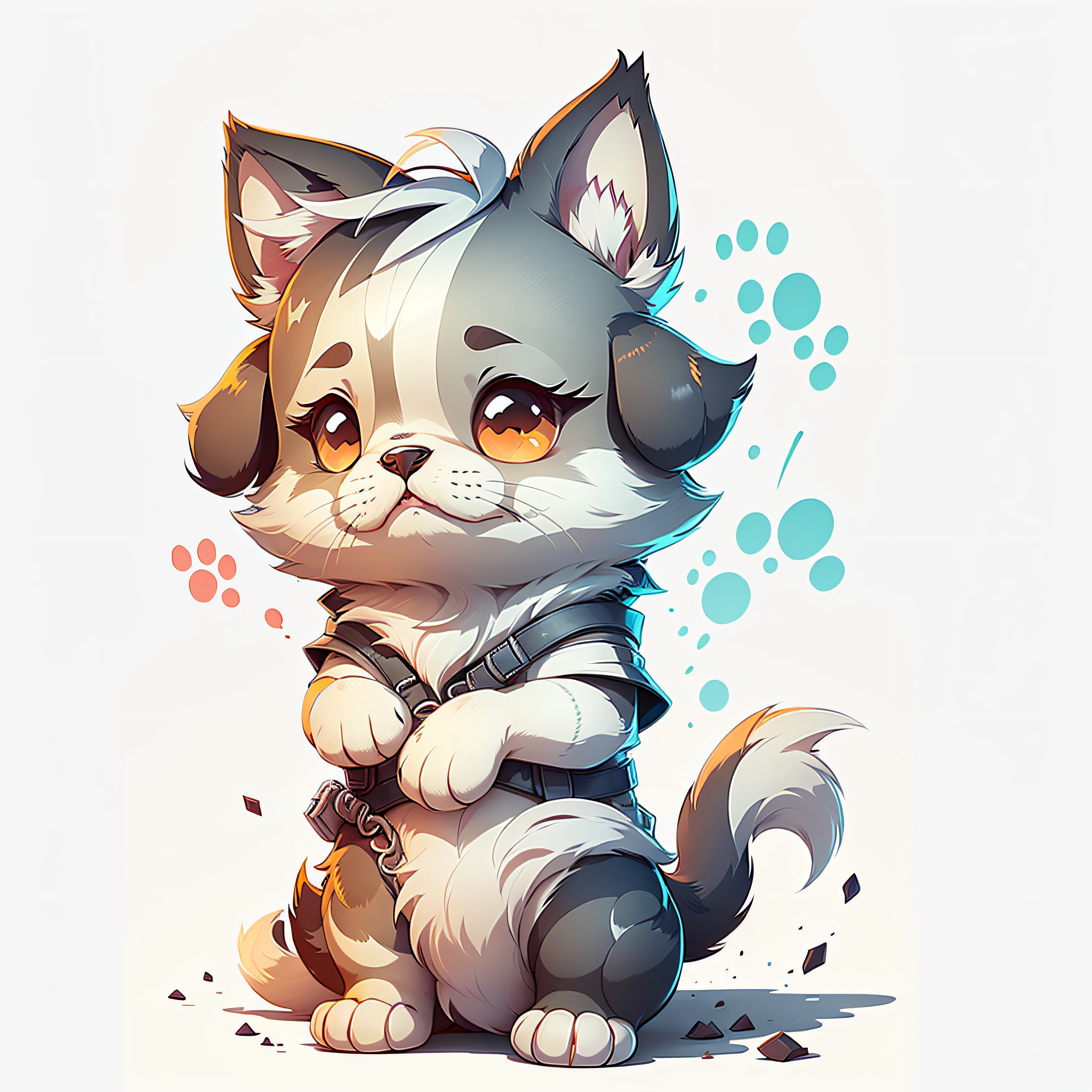 Cute Puppy Coloring. Use clean lines、Leave enough white space for coloring. simple line art.one line art. Clean and minimalist lines.