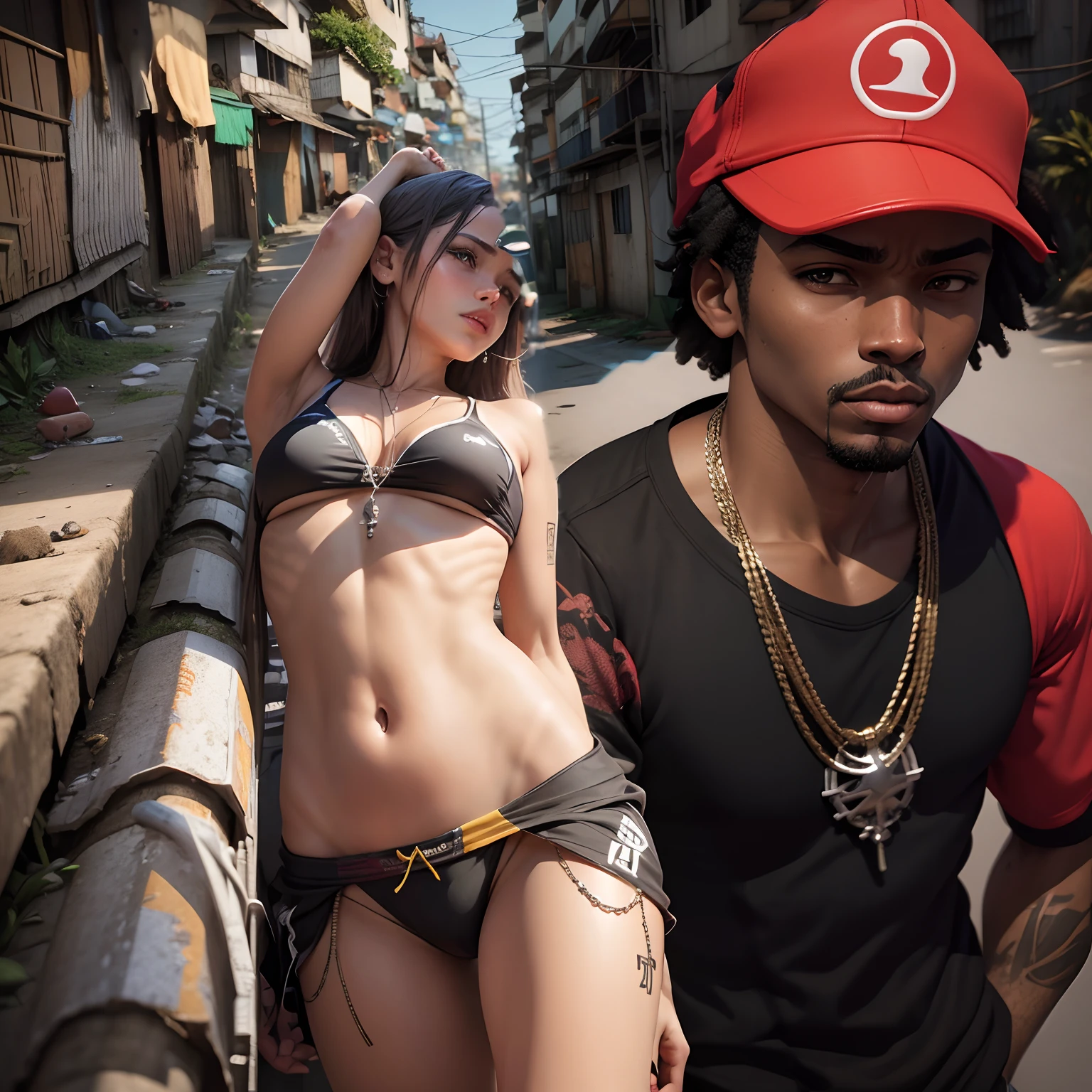 Complete o restante da favela somente a favela