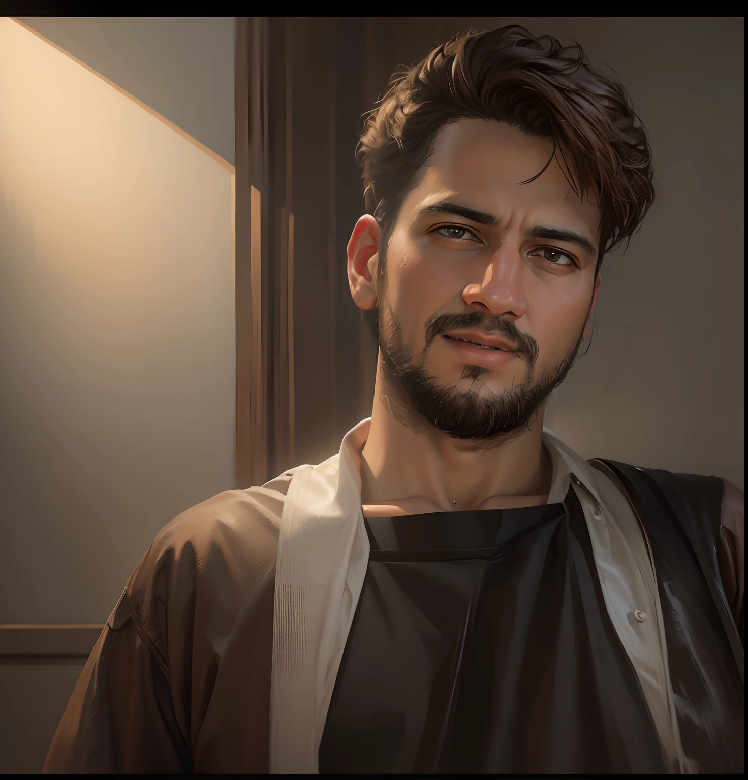 Oil painting effect