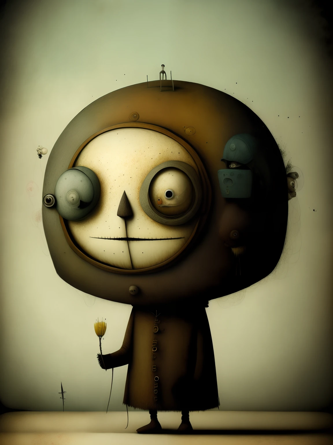 Ragazzo con Beagle al guinzaglio e cigaretta di marjuana, Anton Semenov, Personajes de Maquinarium, Pupilas dot, Tres ojos, Seis de Little Nightmares, 3 cabezales, Tres cabezas, sonrisas espeluznantes, Tres ojos, Somber, por Yi Inmun, por Tadeusz Brzozowski, pocos globos oculares, horripilante!!, Arte conceptual post grunge