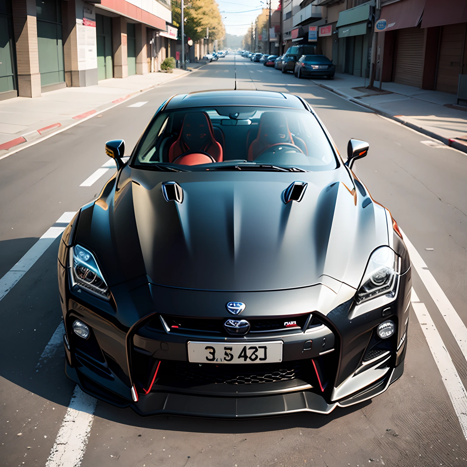 Toyota gt-r with black and white color --auto