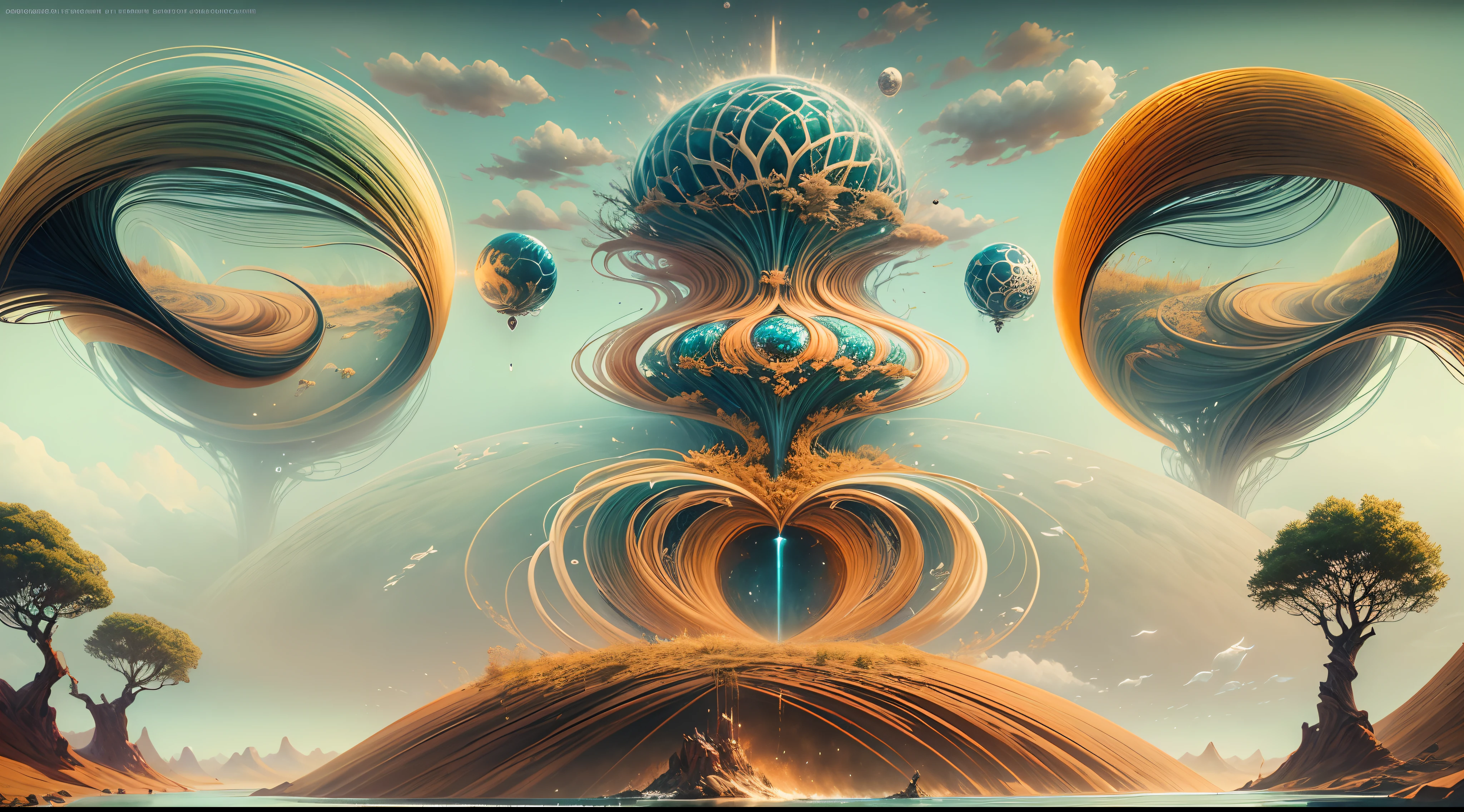 (best quality,4k,8k,highres,masterpiece:1.2),ultra-detailed,(realistic,photorealistic,photo-realistic:1.37), digital art by IrinaKapi, surrealism, sands of time, splash, patterns, floating objects, Yuumei, Robert Bissell, Christopher Balaskas, Keith Mallett, Wassily Kandinsky, acrylic painting, vibrant colors, dreamlike atmosphere, intricate details, mesmerizing composition, striking contrasts, ethereal beauty, mystical elements, whimsical landscapes, otherworldly creatures, intricate brushwork, surreal landscapes, fantastical imagery