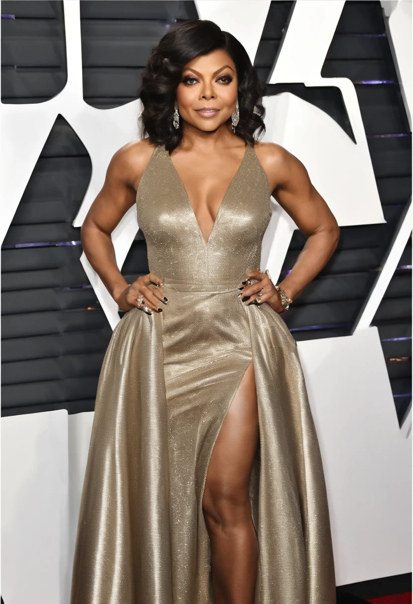 atriz Taraji Penda Henson sentada em uma poltrona linda preta em uma sala da atriz Taraji Penda Henson uma negra mulher com um colar de ouro e brincos, arte do designer, foto da atriz Taraji Penda Henson mulher negra, feminilidade", diva, obra-prima', atriz Taraji Penda Henson, rainha bonita, Obra-prima da arte, reads beautifully, arte bonita, foto promocional, Foto promocional, dramatic ", dramatic", emocionalmente sugestivo, Imagem promocional, taken in the early 2020s, inspiration