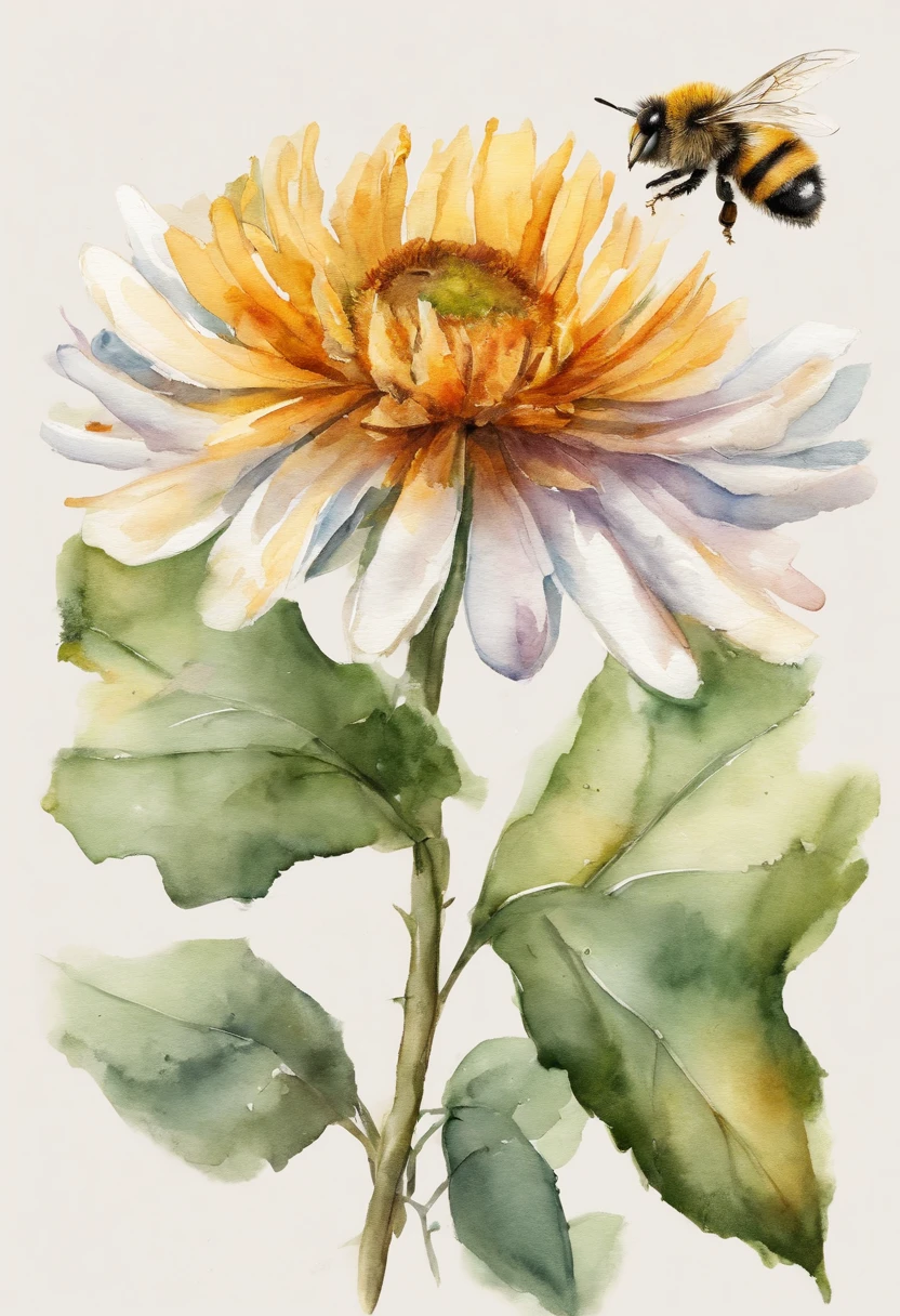 Nothing background，abeille ，Format PNG