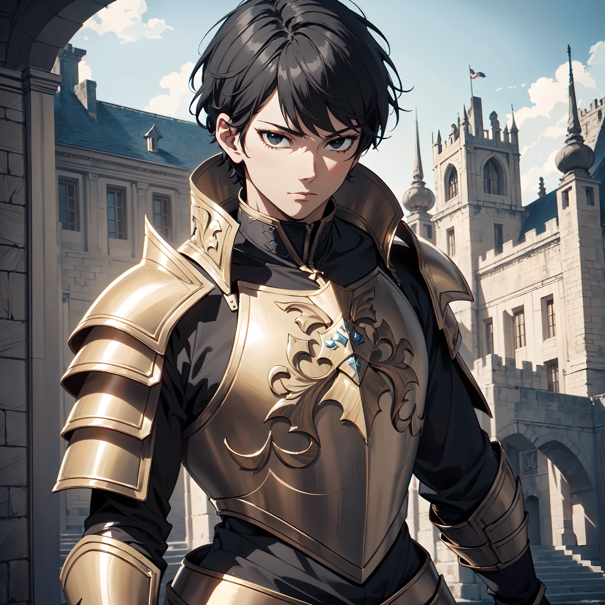 128K Ultra High Definition,
128K Ultra High Quality,
128K Ultra High Resolution,
Best Definition,
Best Quality,
Best Resolution,
Perfectly Detailed,
Perfectly Designed,
Extremely Detailed,
Extremely Designed,
Hyper Detailed,
Hyper Definition,
Hyper Quality,
Hyper Resolution,
Masterpiece,
(((Anime))),
Body Shot,
(((Boy))),
Handsome,
Muscular Body,
(((Hyper Detailed & Perfectly Designed Black Short Hair))),
(((Hyper Detailed & Perfectly Designed Black Eyes))),
(((Hyper Detailed & Perfectly Designed Armor Plates))),
(((Hyper Detailed & Perfectly Designed Baron Armor))),
(((Inside Of Medieval Royal Palace Background Scenery))),