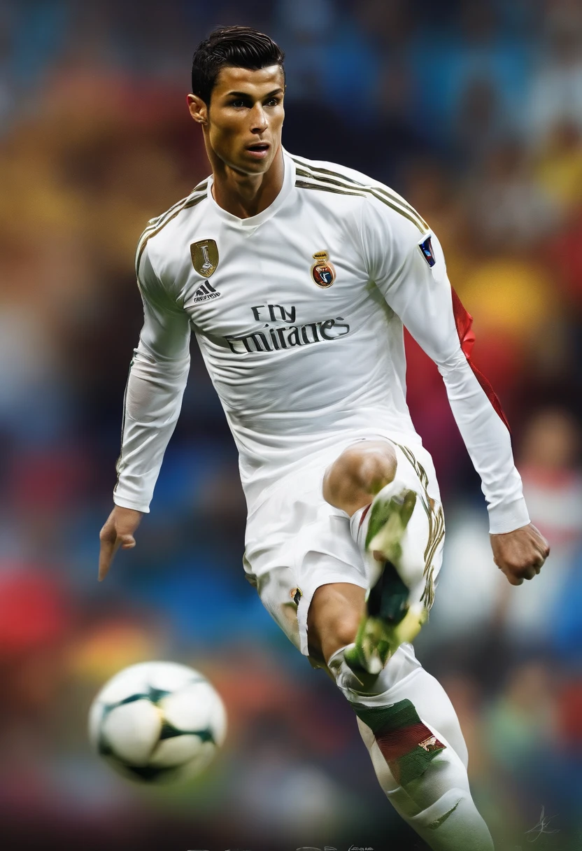 Make a picture of the player Cristiano Ronaldo Velho