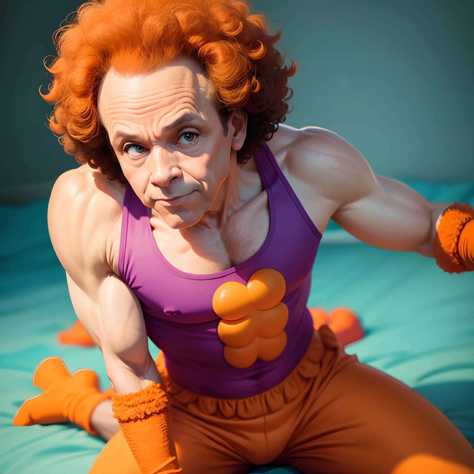 Richard Simmons as Cheeto man