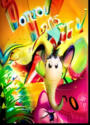 horton hears who? by dr seuss, by Seuss Dr, inspired by Dr. Seuss, dr suess, horns!, dr seuss, by Dr. Seuss, has horns: a sharp, curved horns!, hongbsws, two horns on the head, hobbithead, inspired by Seuss Dr, spiral horns!, horns on its head, howard