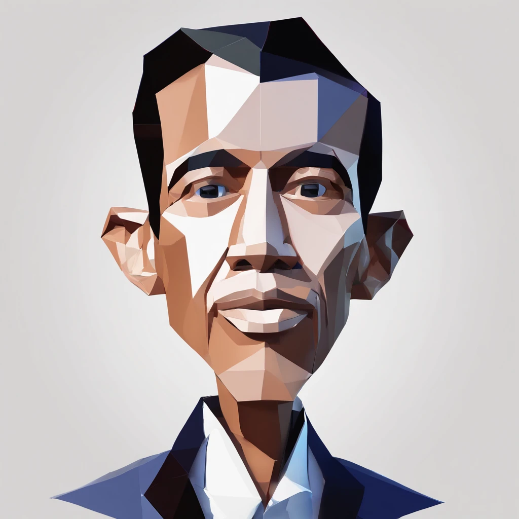 Jokowi the president of indonesia, Ultrahead, Surreal style, detailed face