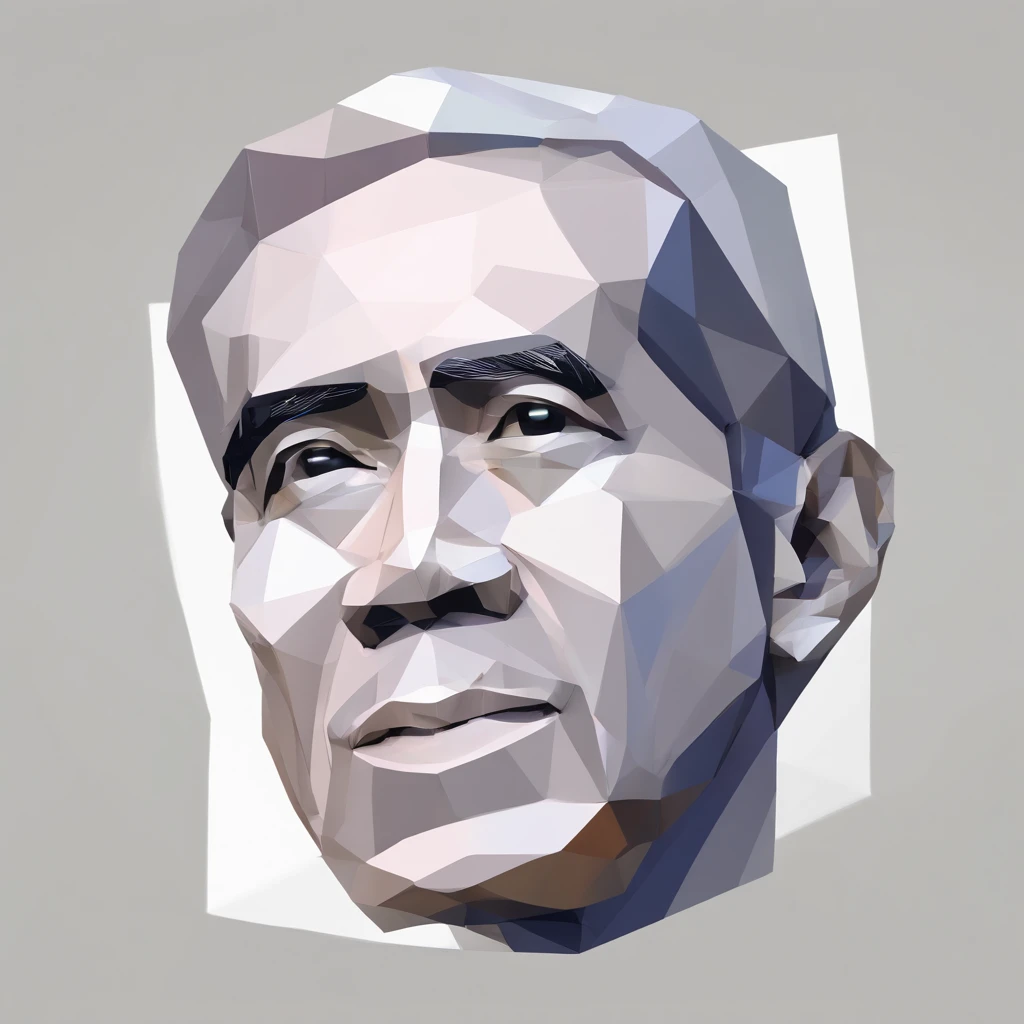 Jokowi, Ultrahead, Surreal style, detailed face