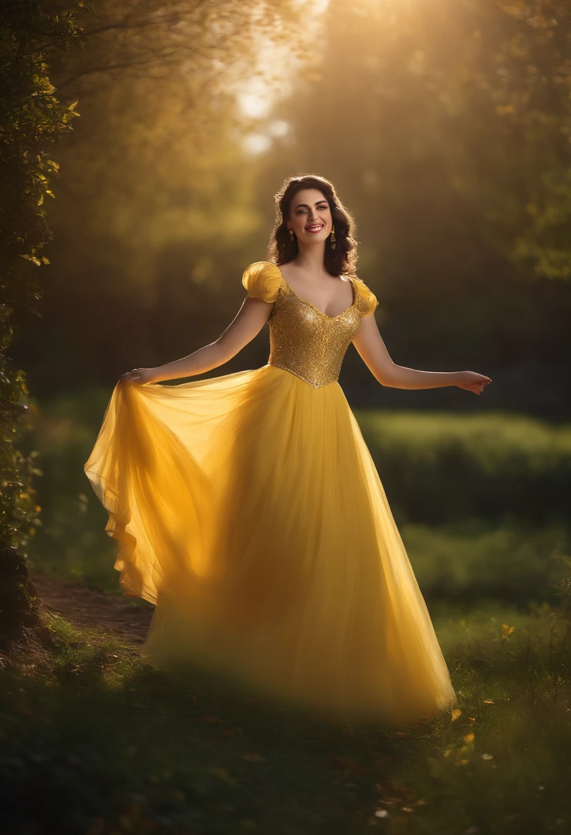 Snow White Dancing with Lord Wader, Nikon Z FX Device, Spring EF 70mm, Cinema Lighting, Studio Background, Long Exposure Style, Long Shot Type, Vivid Color Scene, Photorealistic, Inner, Beautiful Face, Highly Detailed Face, Perfect Body , Full Body, Flawless, Realistic, Highly Detailed, Art Station, Trend, Masterpiece, Realistic Face, Realistic Skin, Detailed Eyes, Gorgeous Art, Ultrarealistic Render n-9, 4k, 8k, 16k, 20K, HDR, UHD, 64k , Perfect Lighting, Studio Lighting, Photorealistic, Hyperrealistic, Symmetrical Face, Unreal Engine, Bokeh, High Resolution Scanning, Professional Photography