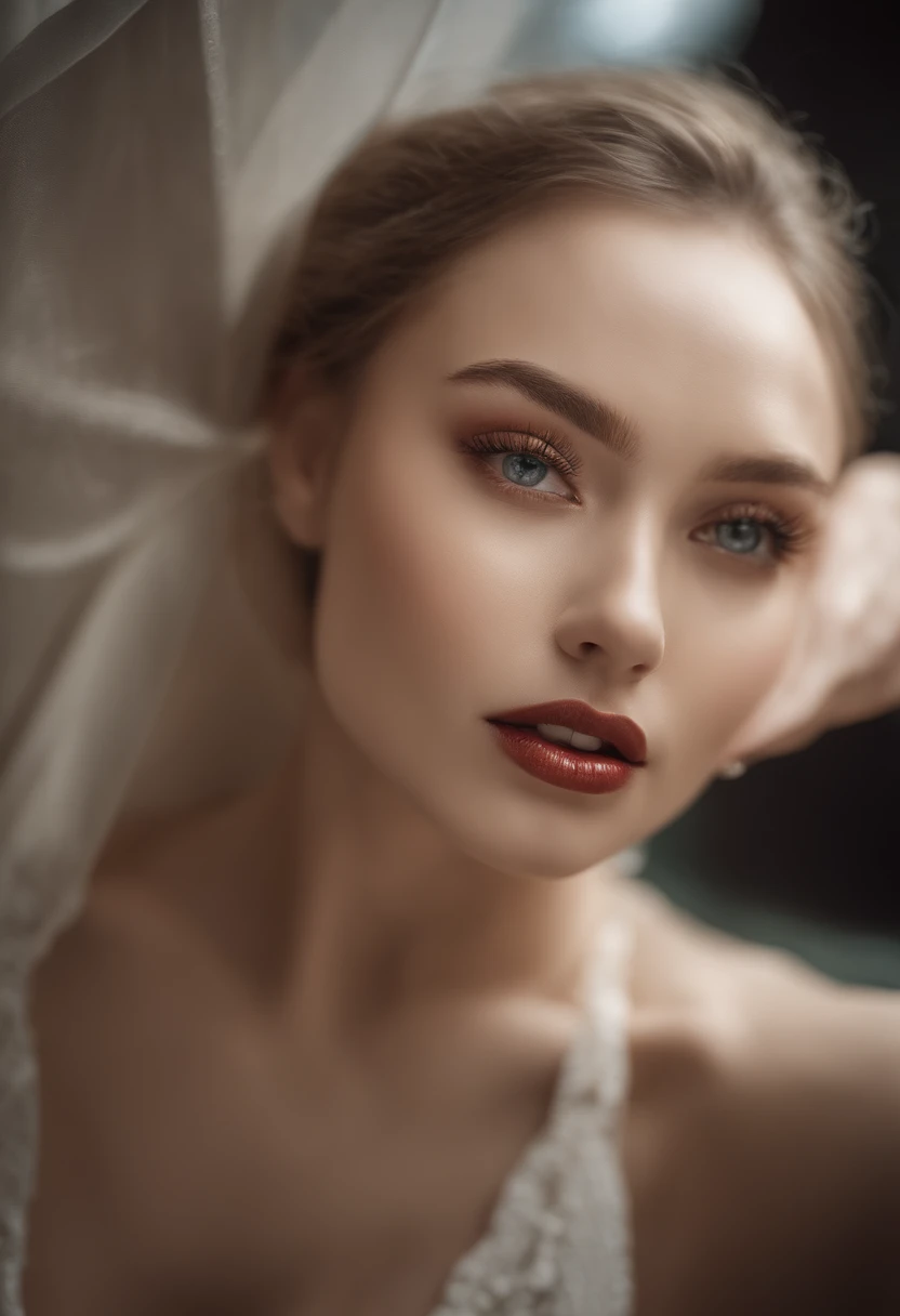 Insanely beautiful portrait photo of Alina Gorohowa、21years old、full bodyesbian、top angle、body curve、a navel、a miniskirt、smooth creamy skin、beautiful maroon eyes、beautiful faces detailed、Low Angle Medium Shot、Greedy and charming、Gorgeous and vivid emotions with a surprising euphoria、Peach fluff、Symmetrical round iris、Natural glitter makeup、Detailed moisture、Detailed droplets、 Detailed complex hair、Digital SLR、Reflected in ray tracing、Pinot Denis、Bud Melman on Larry、Symmetrical face and body、CGsociety、Gottfried Helnwein and Irakli Nadal、eye reflections、focus、unreal enginee 5、film photography、Extreme Detail、Ultra HD、Postprocess、Post Production、Single Face、TanvirTamim、hyper realistic photography、Shot with a Hasselblad X1D-50c、ISO 100
