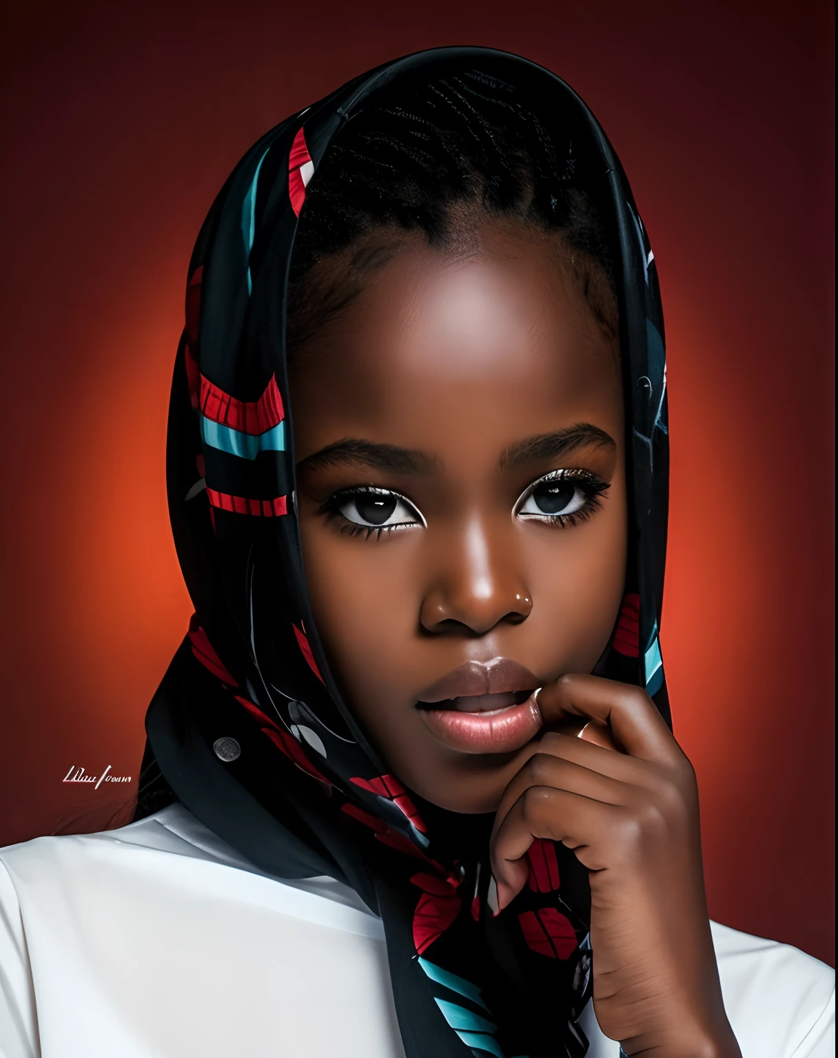 African beautiful very dark skin girl, Instagram model, young teen under 13 years old, Change face, perfect face, real face, real human texture, same color skin as girl, perfect luminosity match, luminosity auto correction, masterpiece, high quality, k, hourglass figure