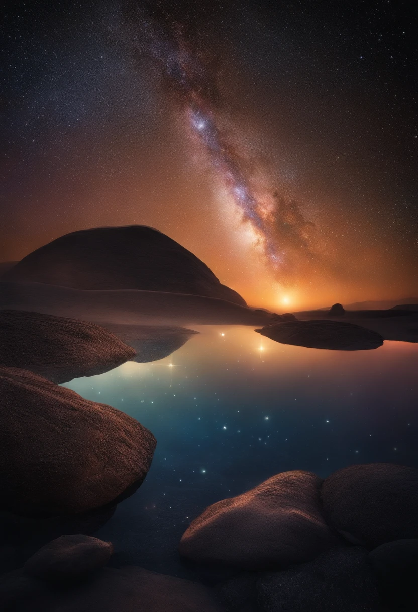 CREATE IMAGES OF ONE ABOUT GALAXIES AND STARS