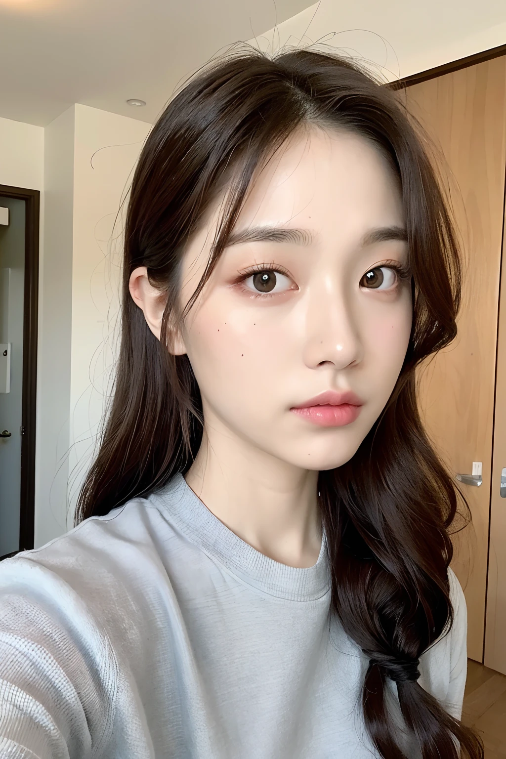 tem uma mulher com uma flor no cabelo posando para uma foto, wonyoung , wonyoung, young adorable korean face, Ulzzang, wan adorable korean face, Heonhwa Choe, Mulher sul-coreana bonita, lindo rosto delicado, mulher coreana jovem bonita, linda mulher coreana jovem, com bonito - fino - rosto, menina coreana, maquiagem sul-coreana popular