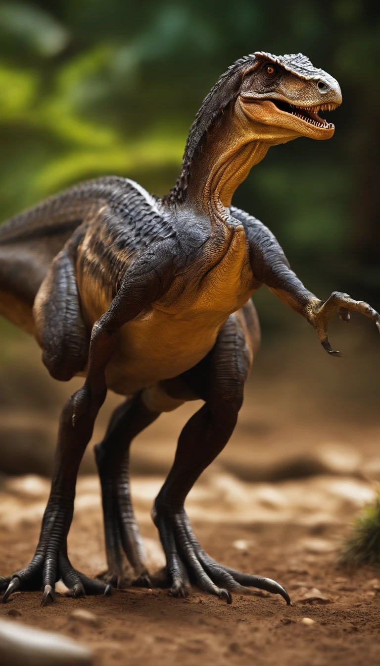 theropod, dinossauro, alimento,