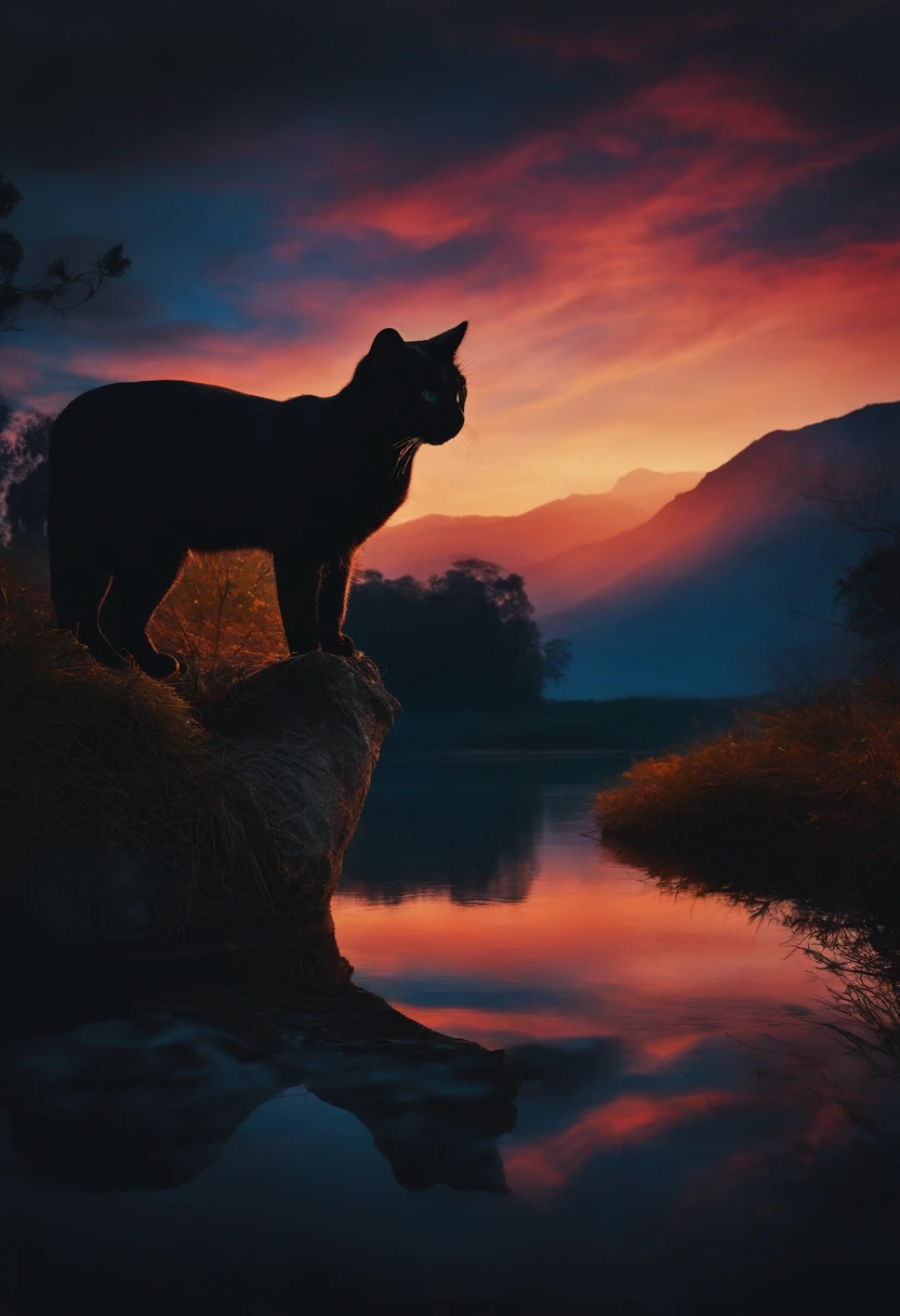 catss Tiere Not human NOWAI silhuette