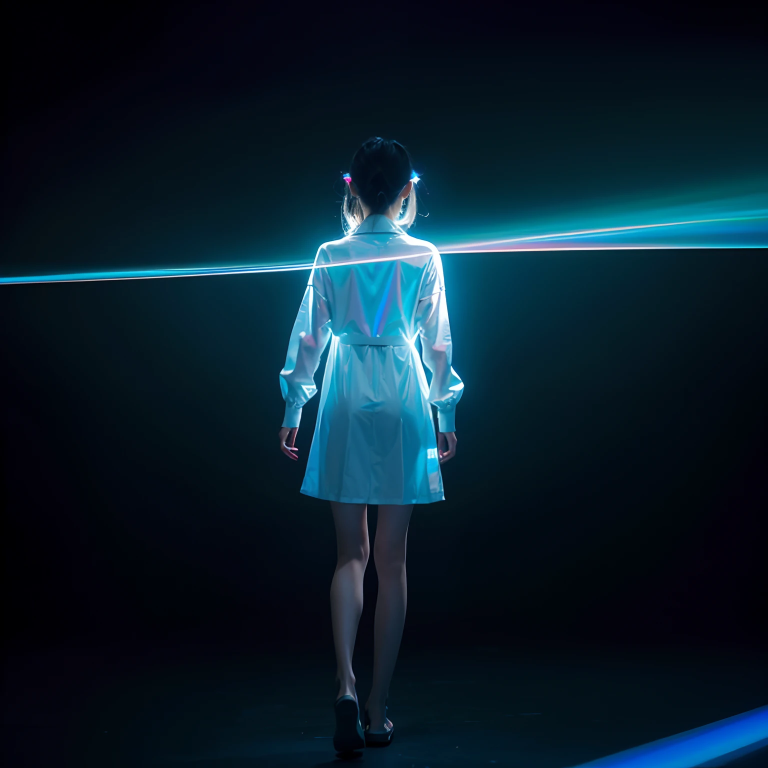 a hologram、
