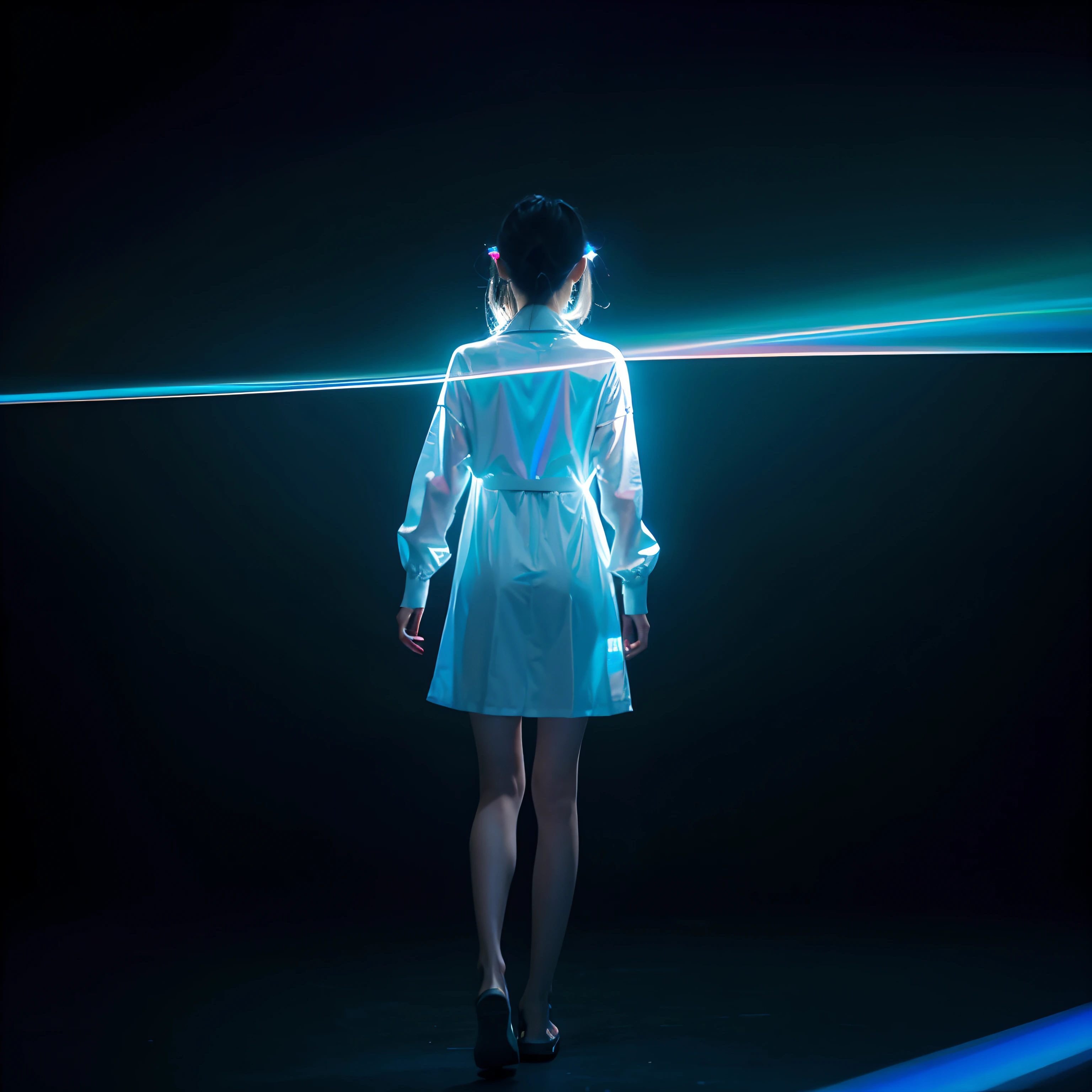 a hologram、