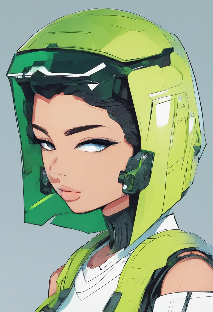 Black army style hair with degrade, rouba verde, Theft version of the male kiwify app