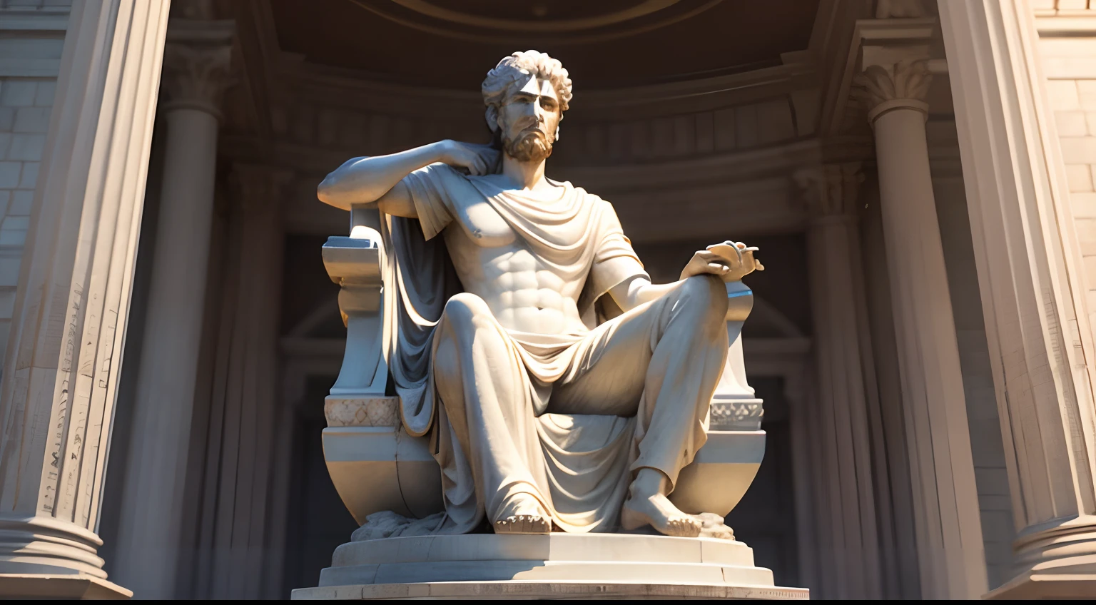 Stoic statue