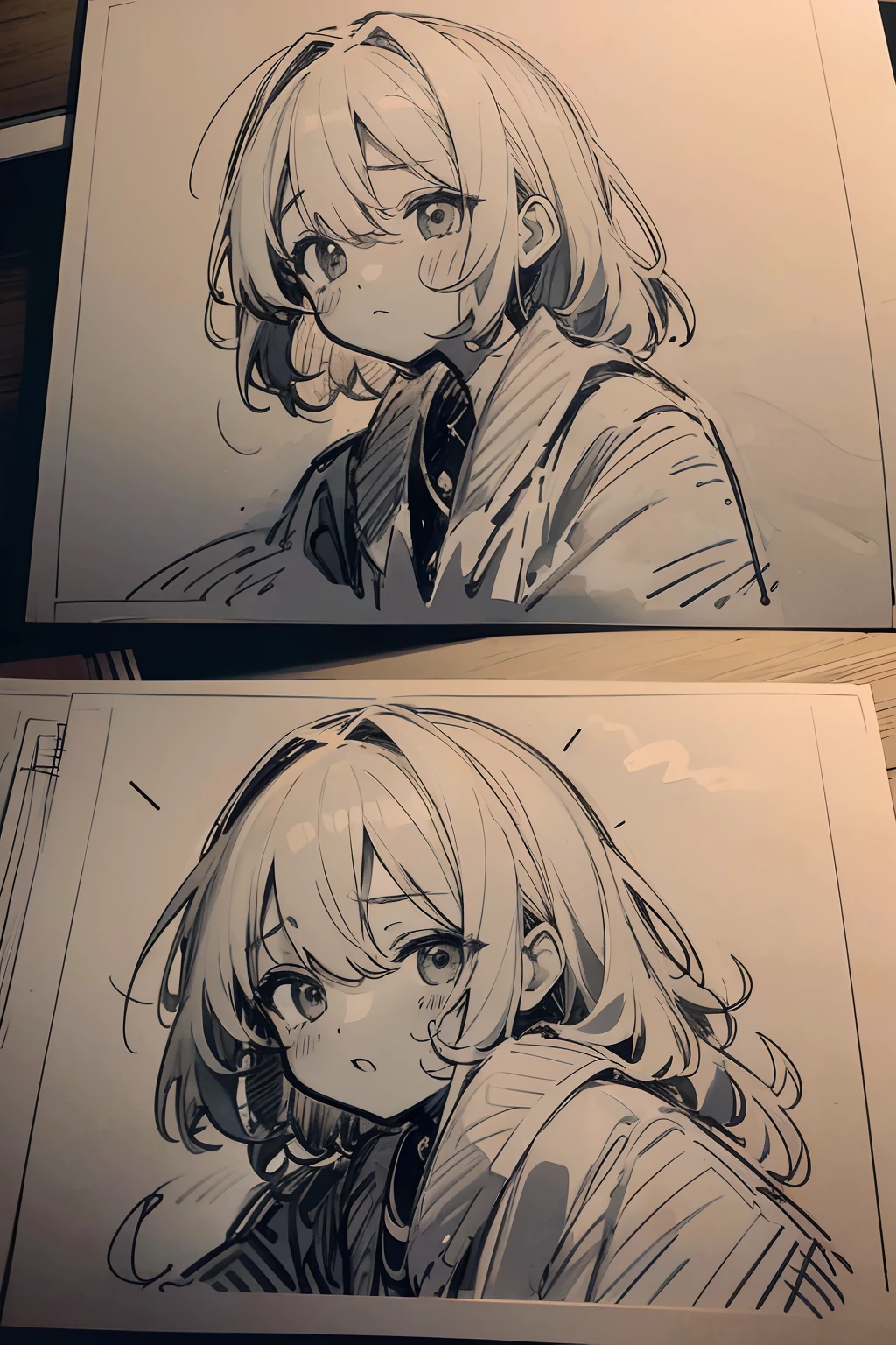 comic strip,plot,Perfect storyboard,Cute girl