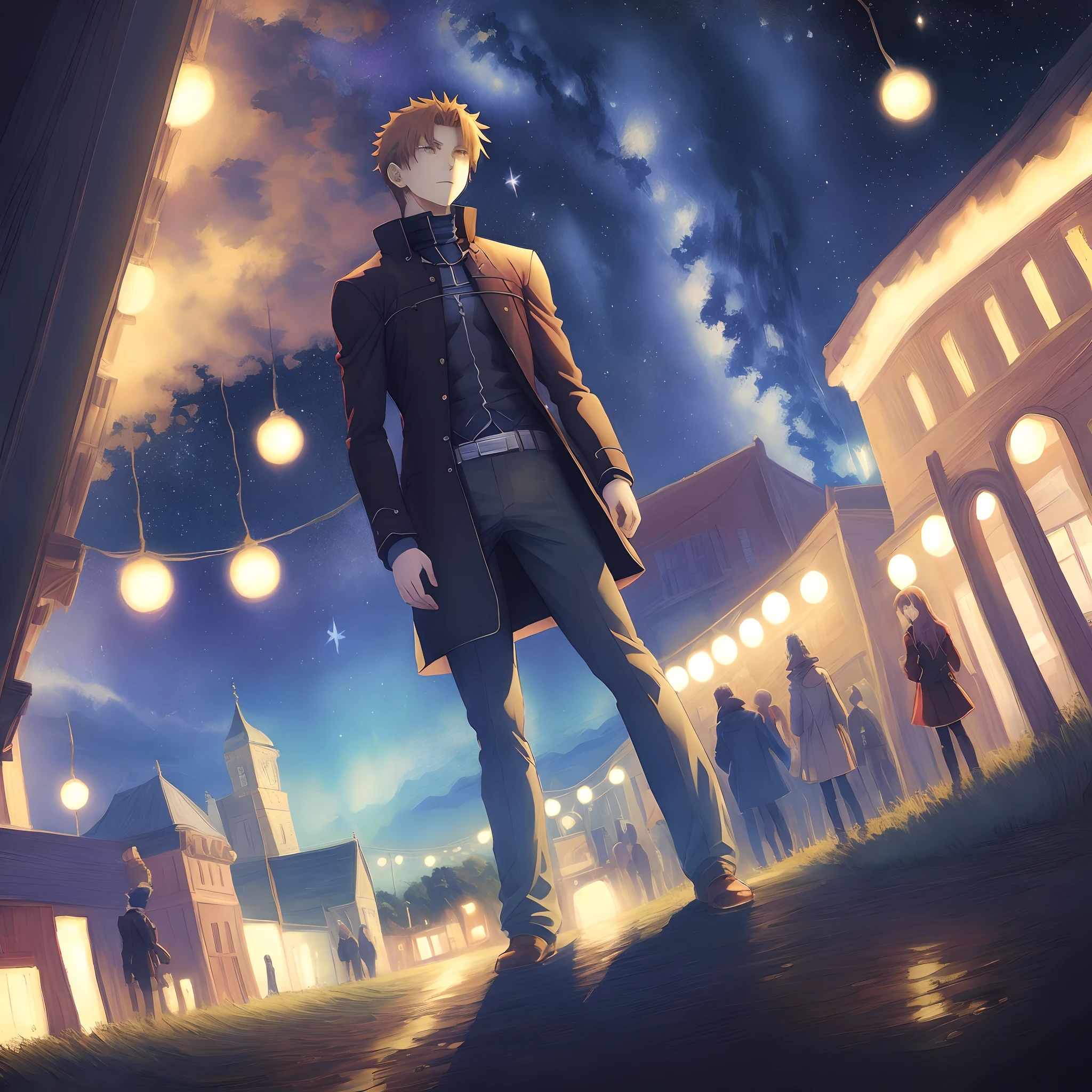 Van gogh starry nigh fate stay night