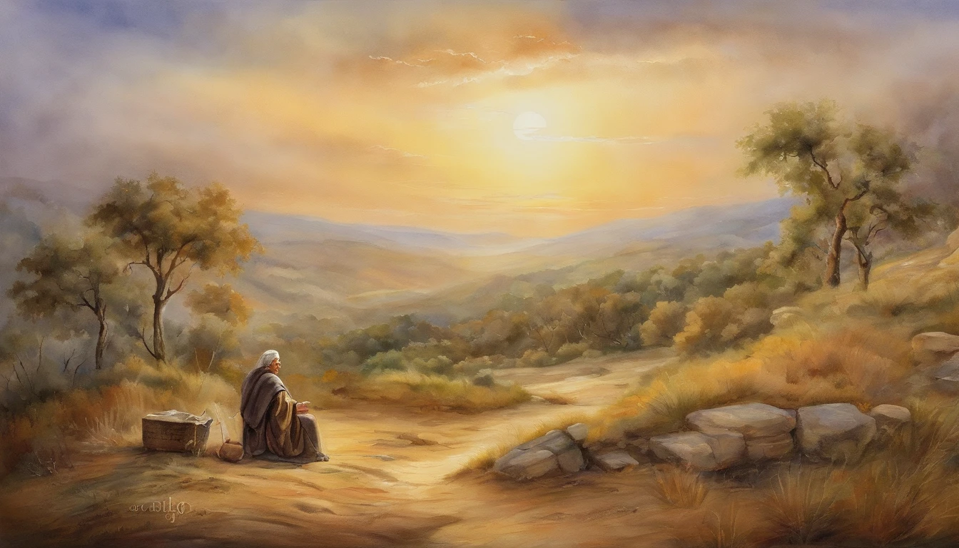 Paul writing the Bible 2,000 years ago
