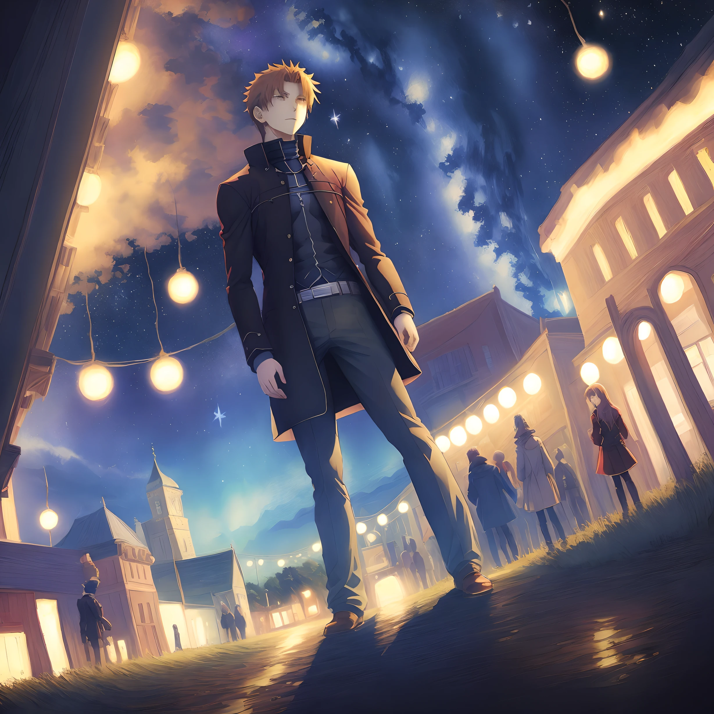 Van gogh starry nigh fate stay night