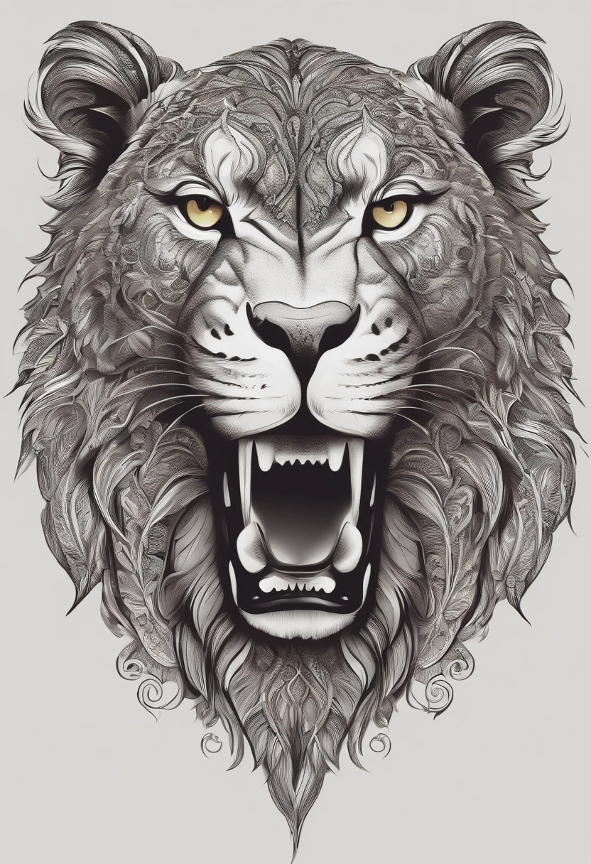 Drawing of animal symbol of athletics