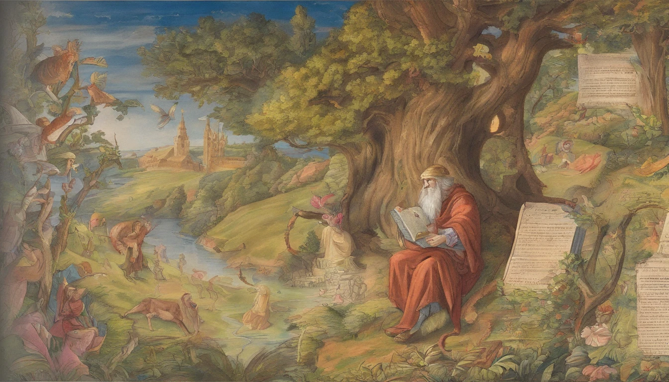 Paul writing the Bible 2,000 years ago