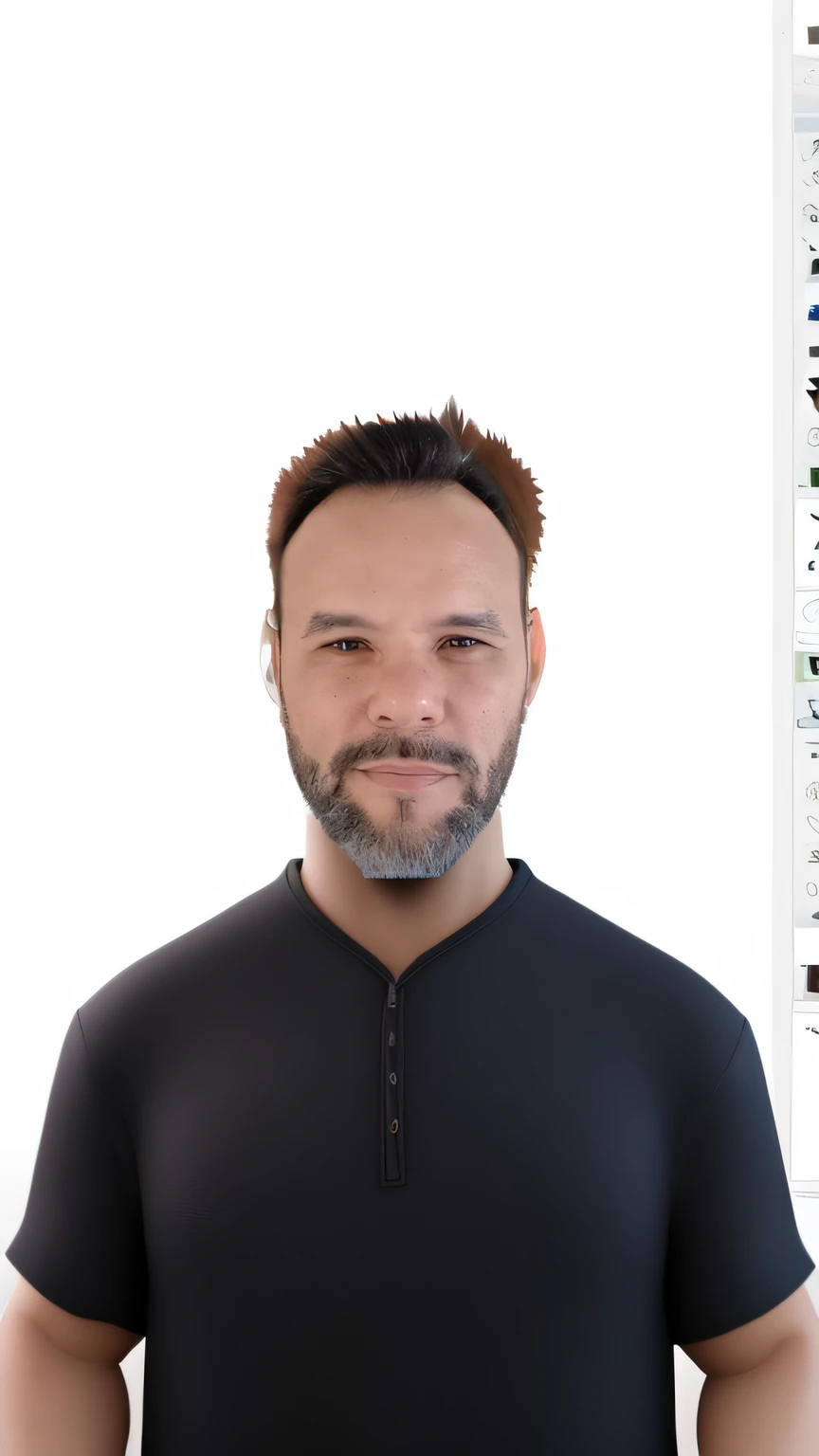 Criar um homem estilo pixar, 3d, blender, as authentic as possible with the reosto image template