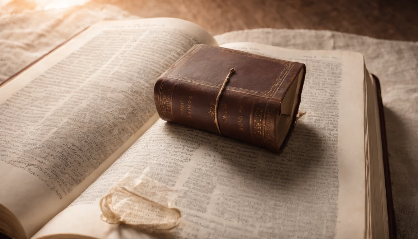 An open Bible