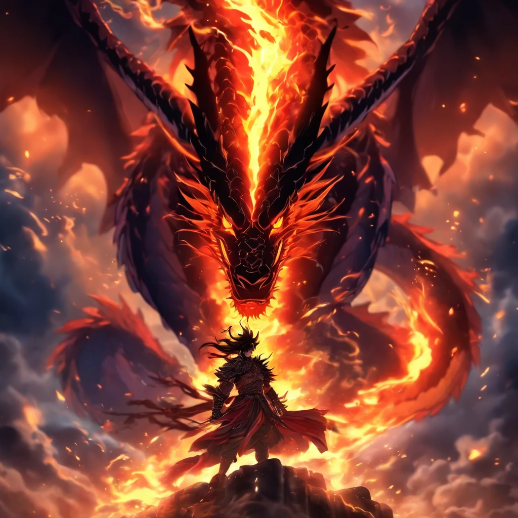 The prompt is: angry dragon goddess
The Stable Diffusion prompt:
dragon goddess, fierce expression, fiery eyes, powerful posture, scales, sharp teeth, talons, flowing hair, majestic wings, mythical creature, mythical strength, intense energy, divine wrath, mythical goddess, supernatural powers, mythical beauty, flames, glowing aura, epic battle, fantasy world, dark atmosphere, dramatic lighting, intense colors, vibrant details, dynamic composition, high-contrast, otherworldly, mythical landscape, stormy sky, magical elements, ancient ruins, epic fantasy, destructive force, mystical charm, supernatural being, mythical presence